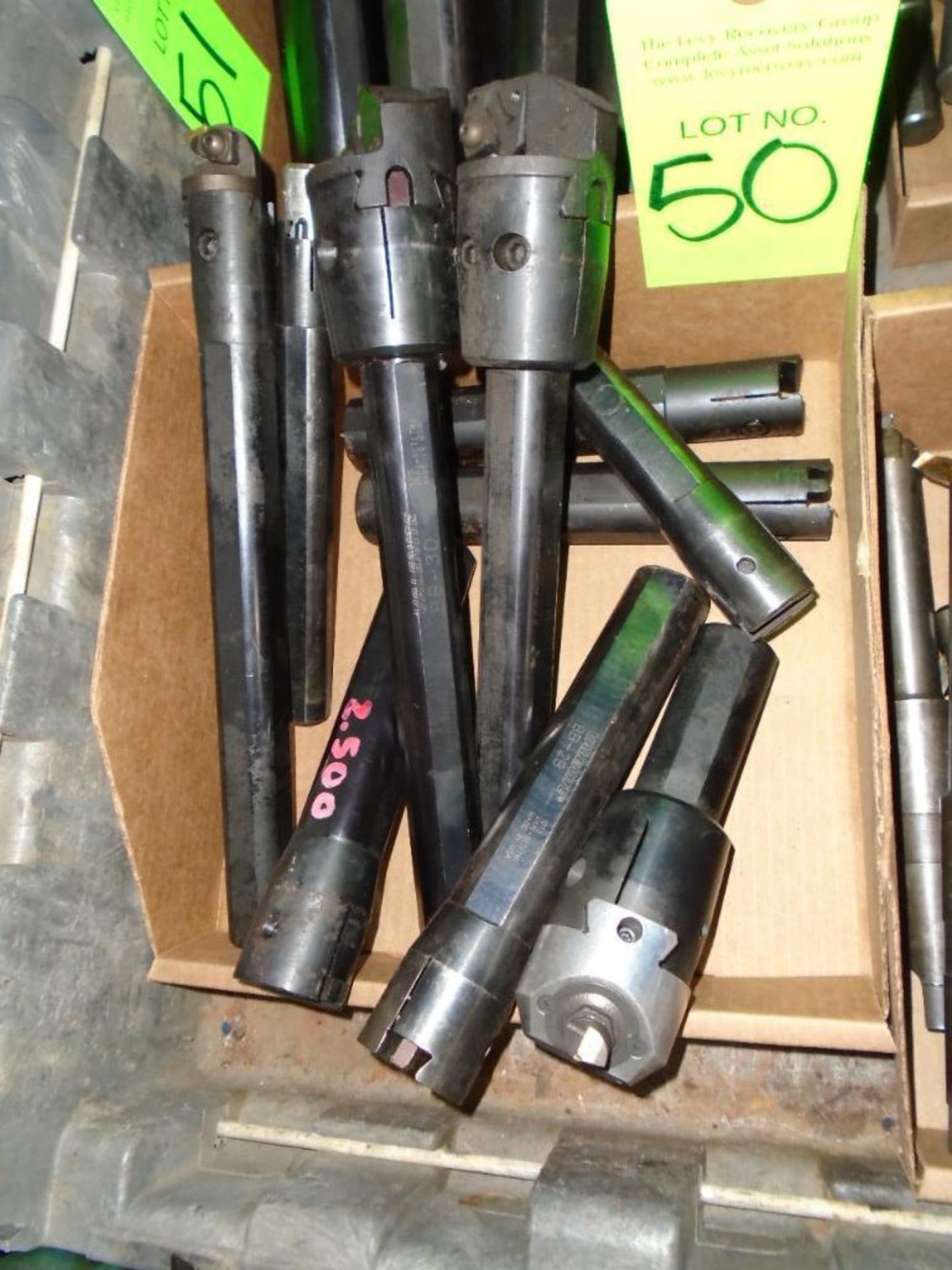 Lot of Assorted Boring Bars & Tooling Holders