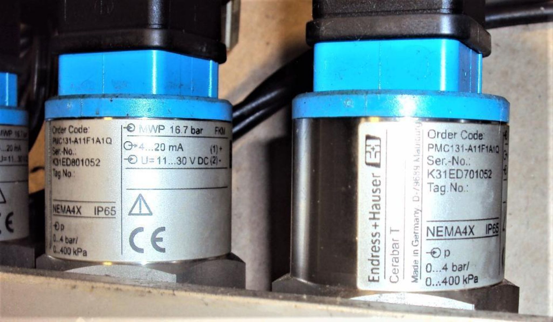 Lot of (7) Endress + Hauser PMC131-A11F1A1Q Pressure Transducers - Image 3 of 4