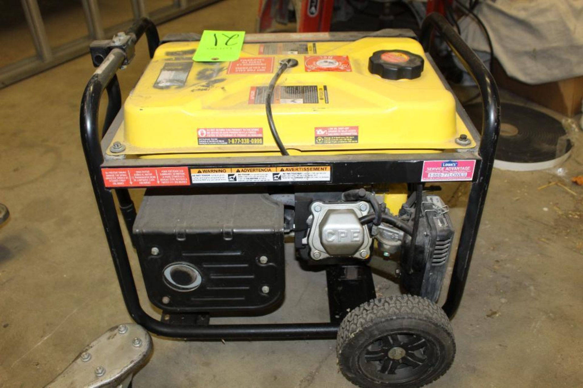 Champion Model 100222 Generator