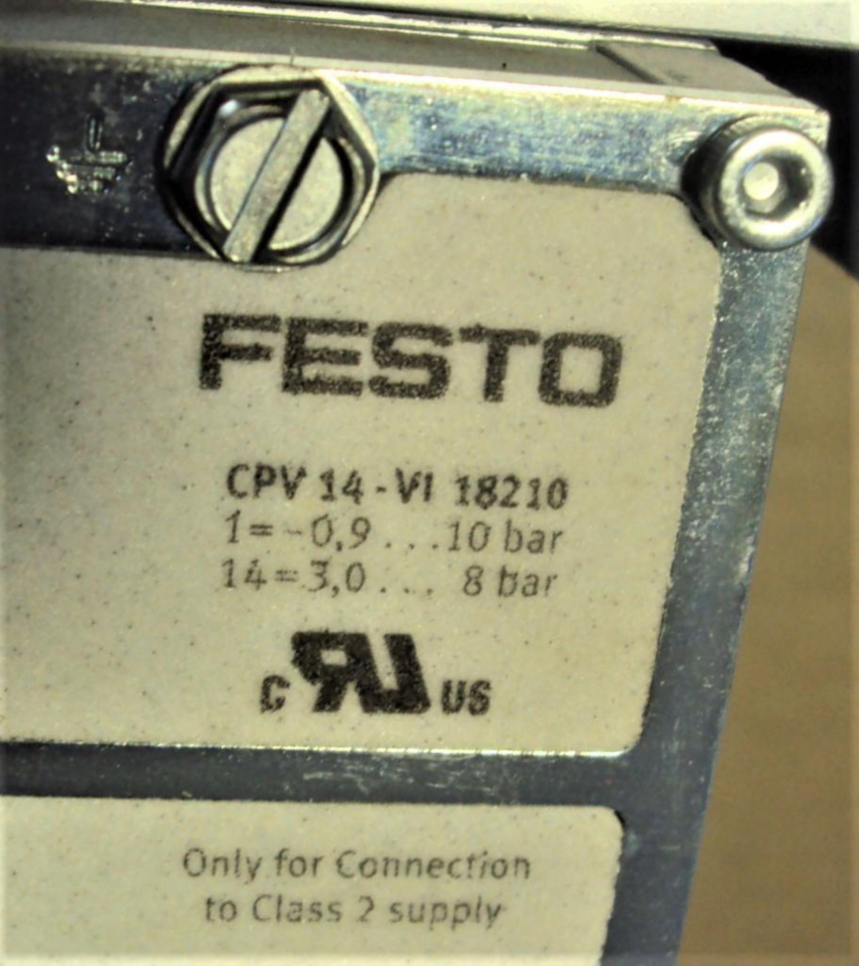 Siemens Simatic ET-200pro Distributed I/O Rack Profinet and Festo CPV14-V1-P8-1/8-B Valve Island - Image 10 of 10