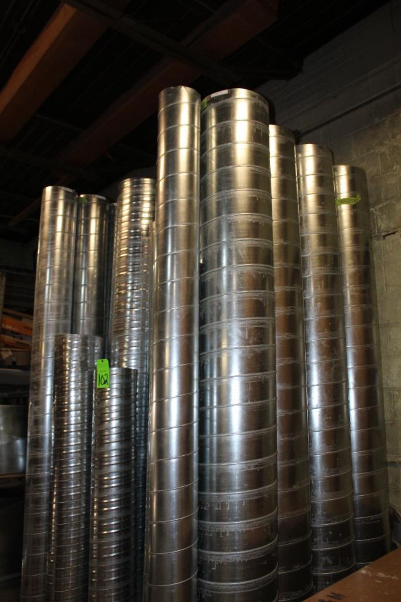 Lot of 8,10,12,14,20 and 22" Duct Pipe - Image 2 of 5