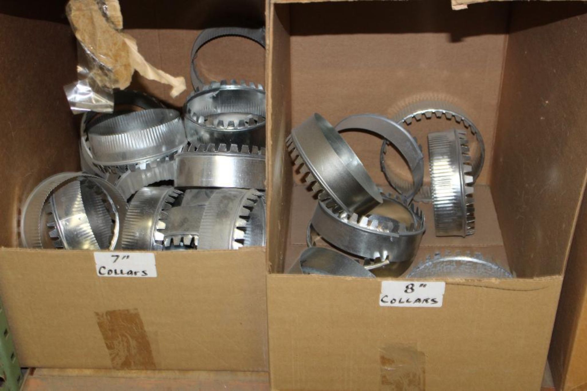 Lot of Assorted Duct Collars 6-14", and Q Mark Fan - Image 3 of 32