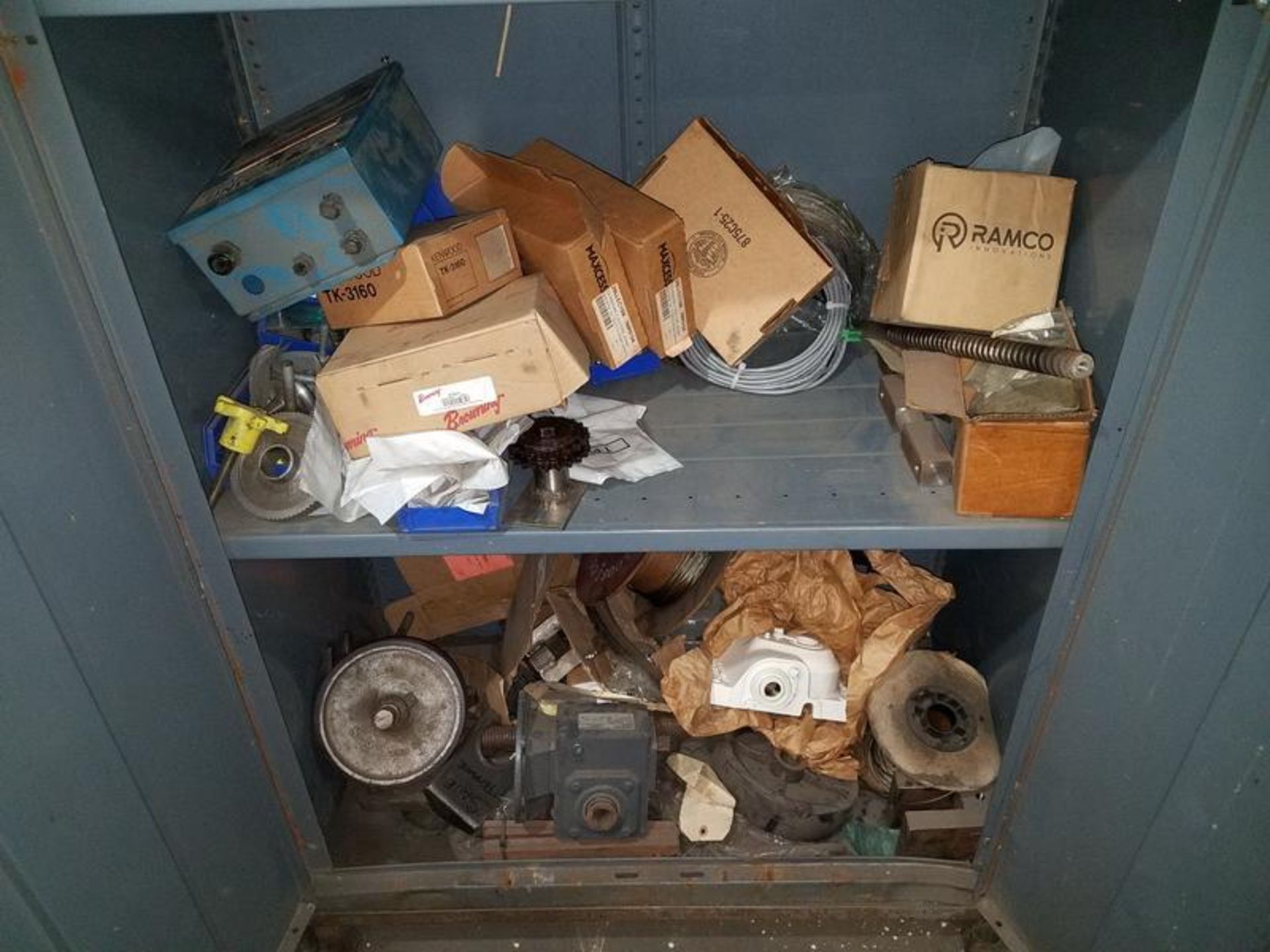 LOT 2-Door Maintenance Supply Cabinet & Contents - Image 2 of 4