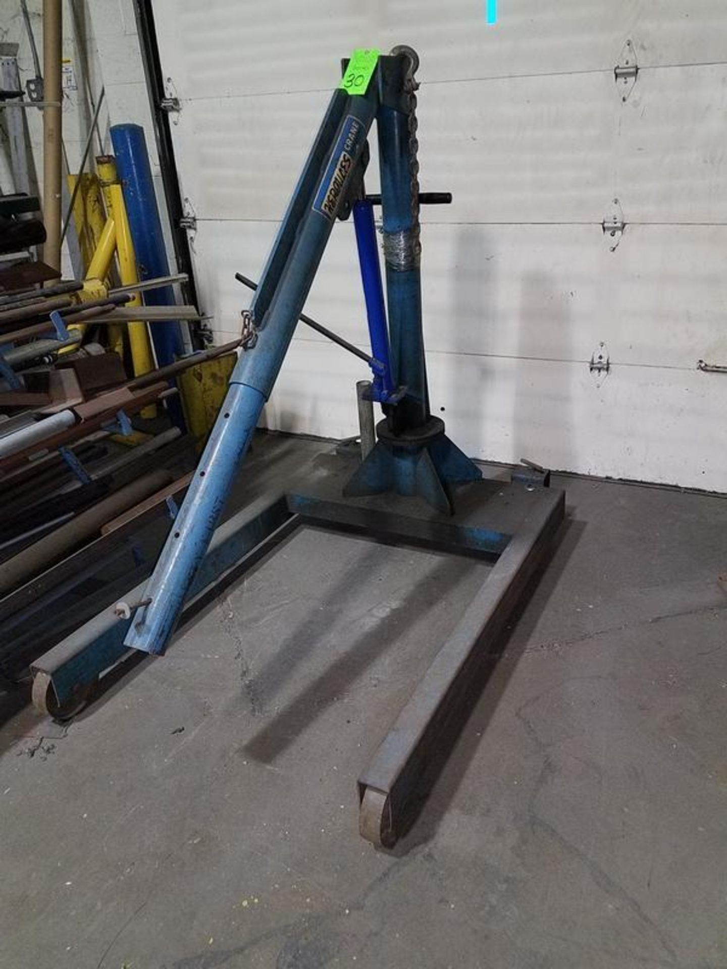 Hercules Hydraulic Shop Crane