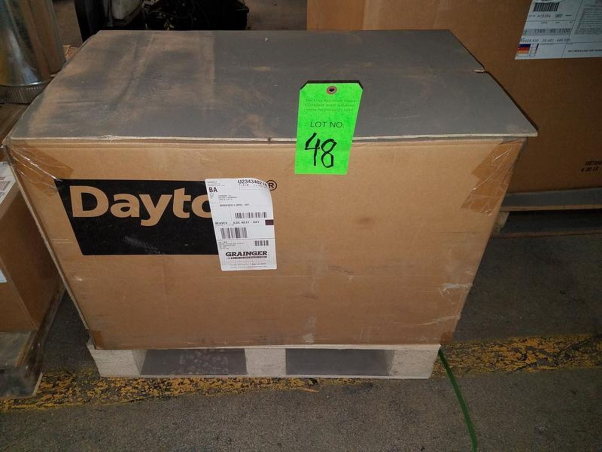 Dayton Model 1RWB3A Dust Collector, Unopened Box