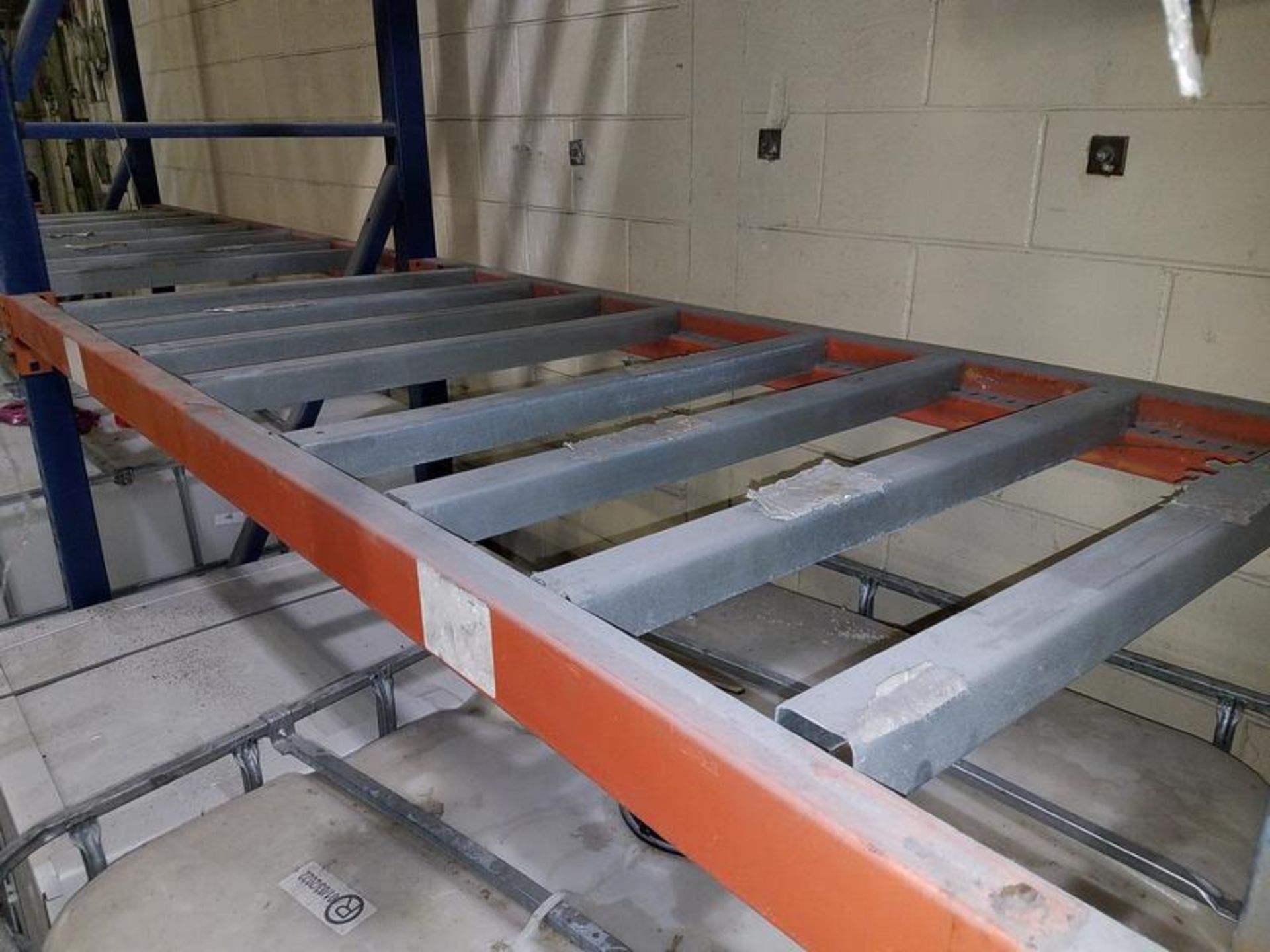 LOT (2) Sections of Adjustable Pallet Racking, 7' x 36" x 18'H, Contents Not Included - Image 3 of 3