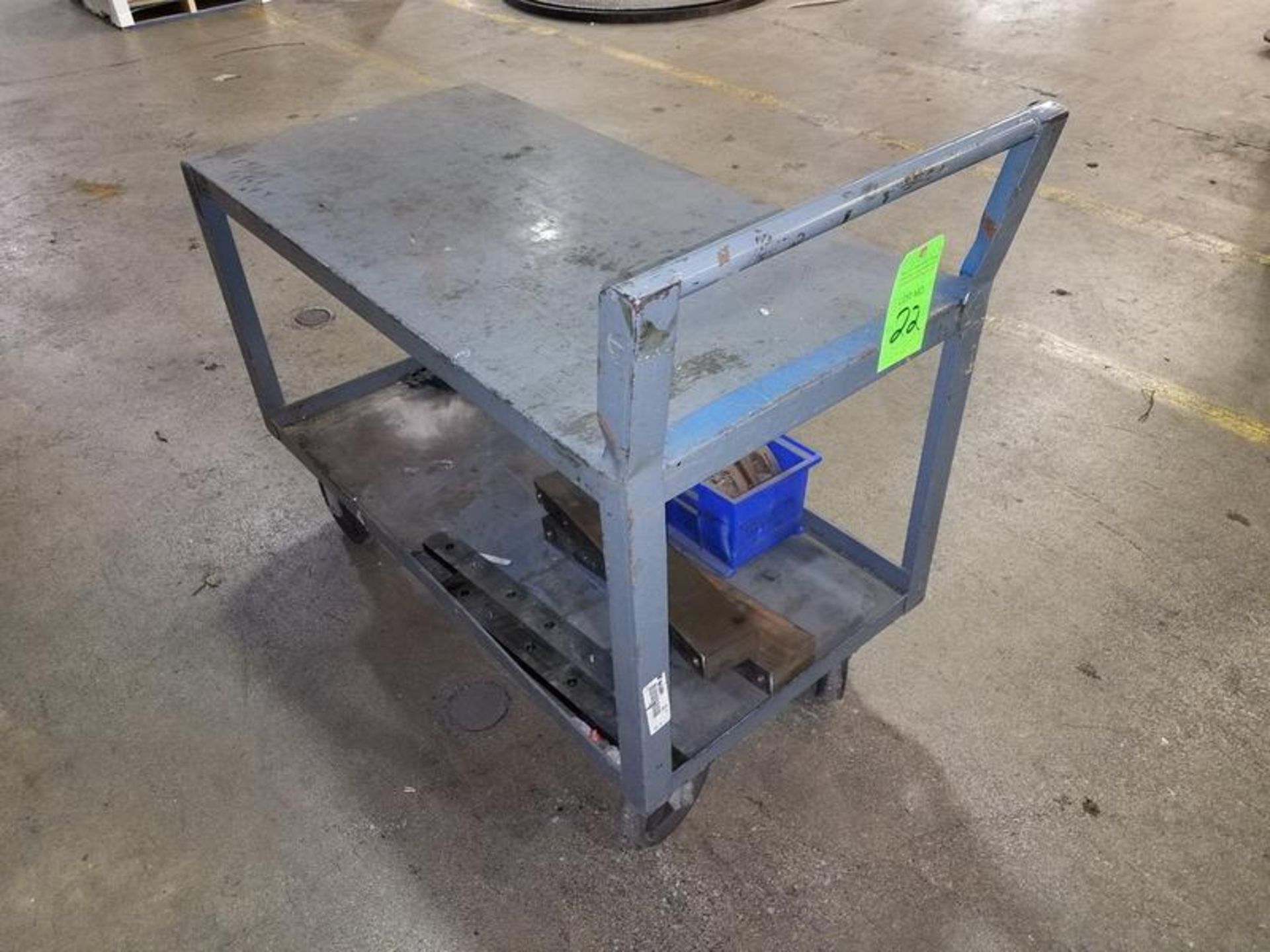 4-Wheel Heavy Duty Shop Cart, 24 x 48" - Image 2 of 2