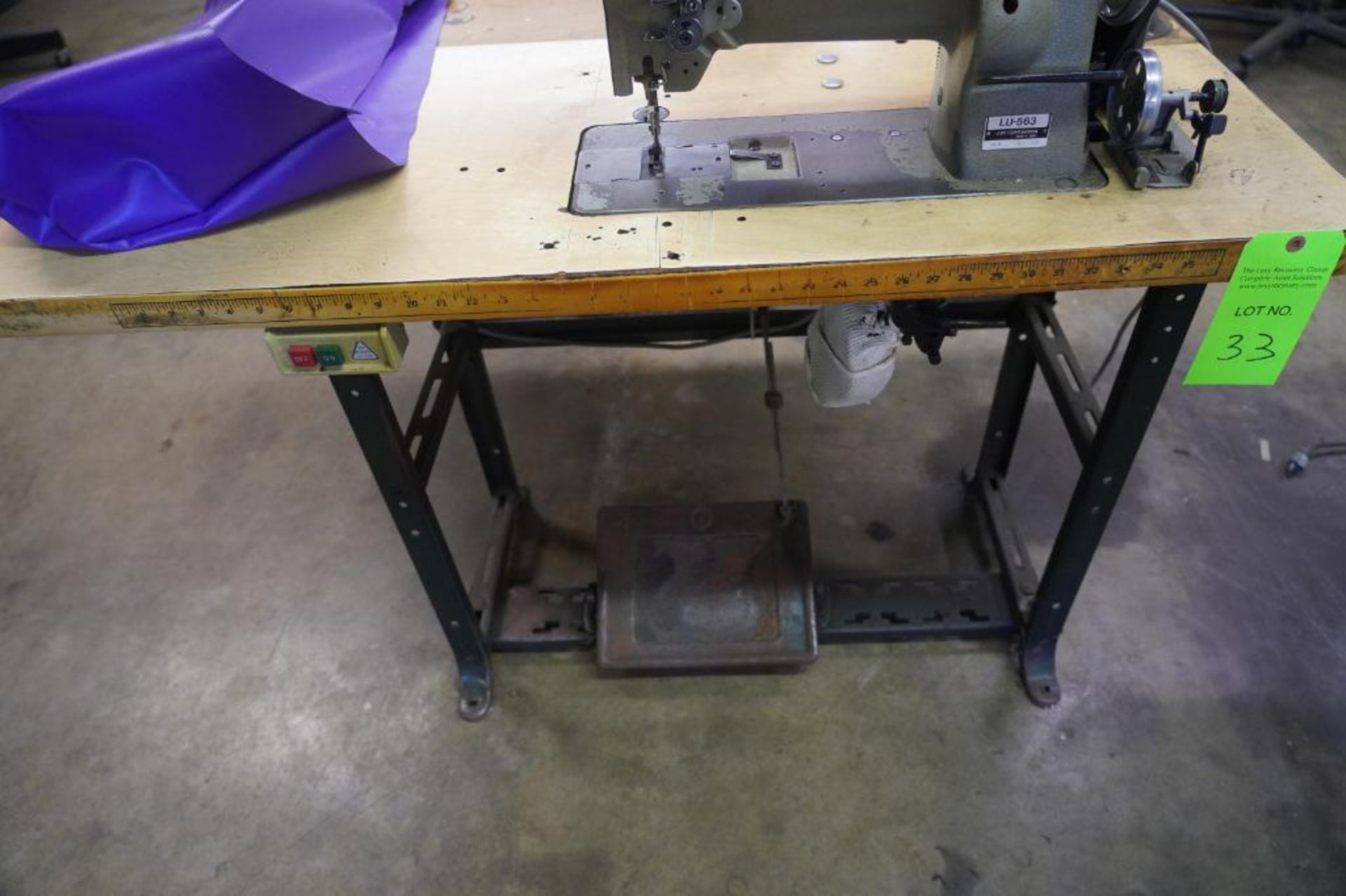 Juki LU-563 Sewing Machine - Image 6 of 6