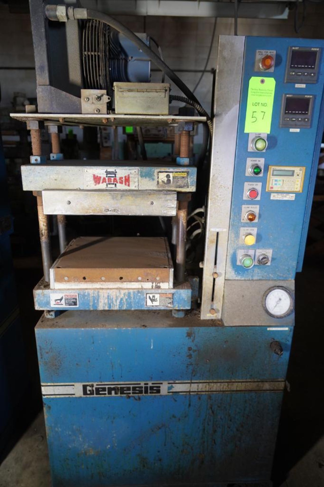 Wabash G30H-15 Hot Rubber Molding Press