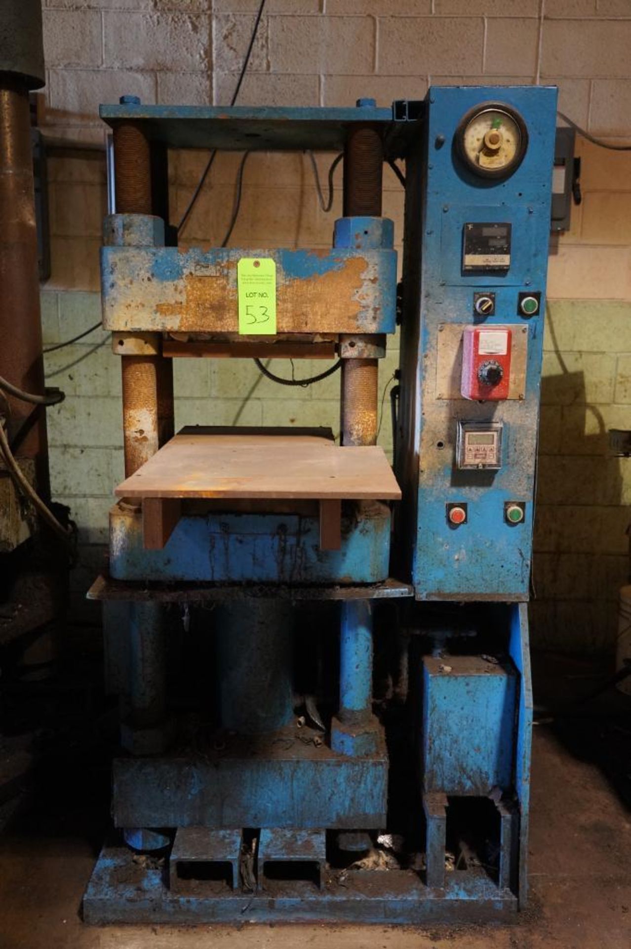 Wabash Hot Rubber Molding Press