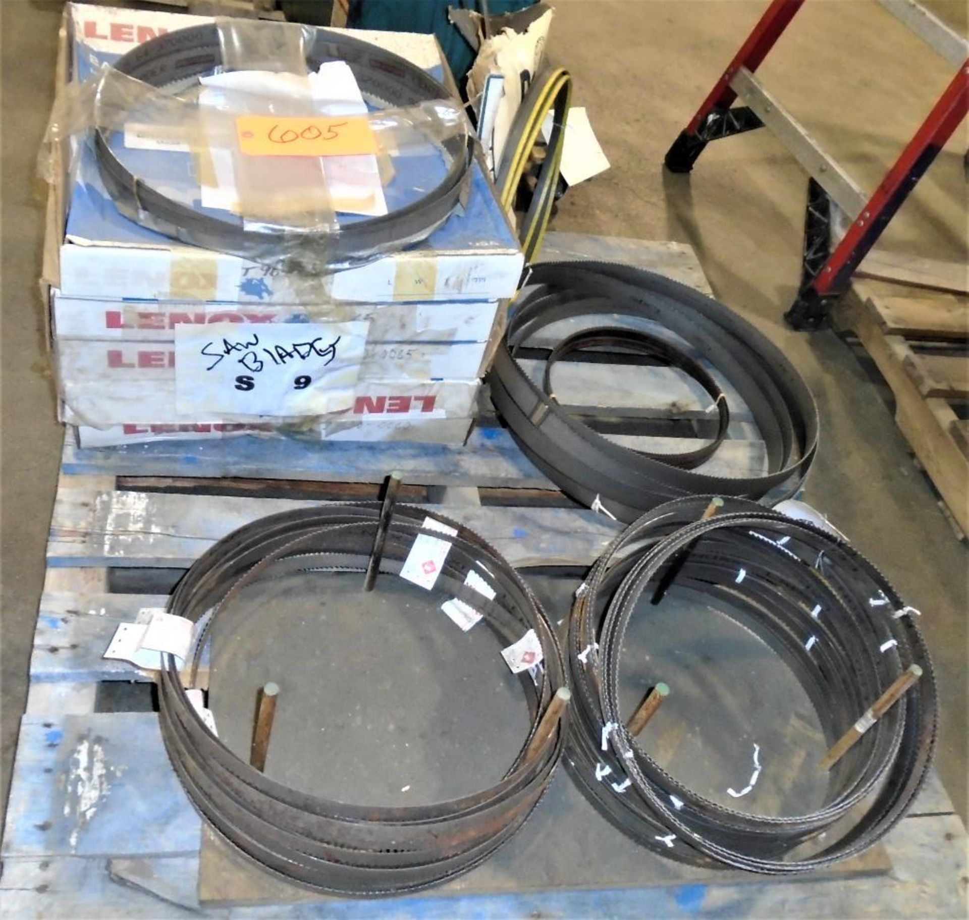 Assorted Band Saw Blades on one skid