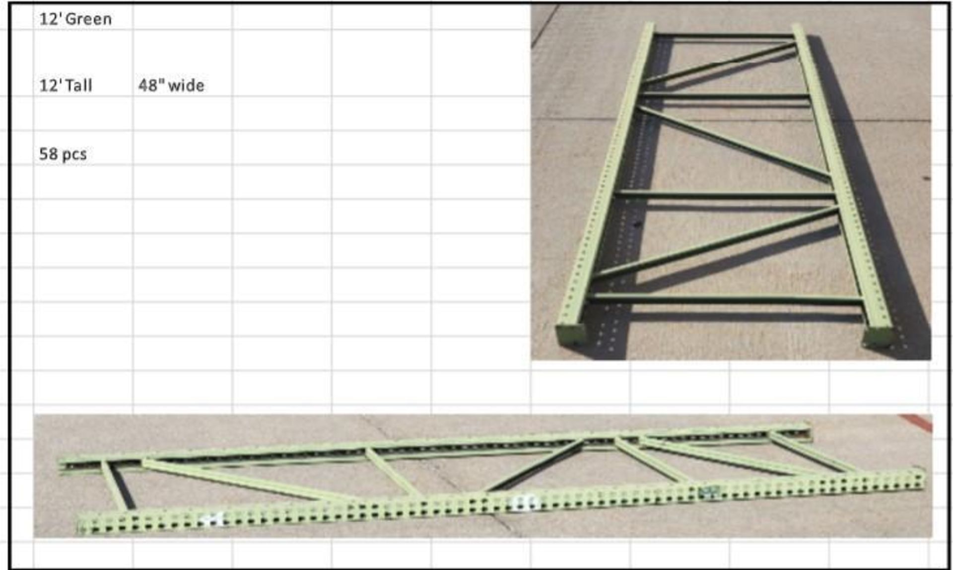 Large Lot of Pallet Racking - Image 5 of 9