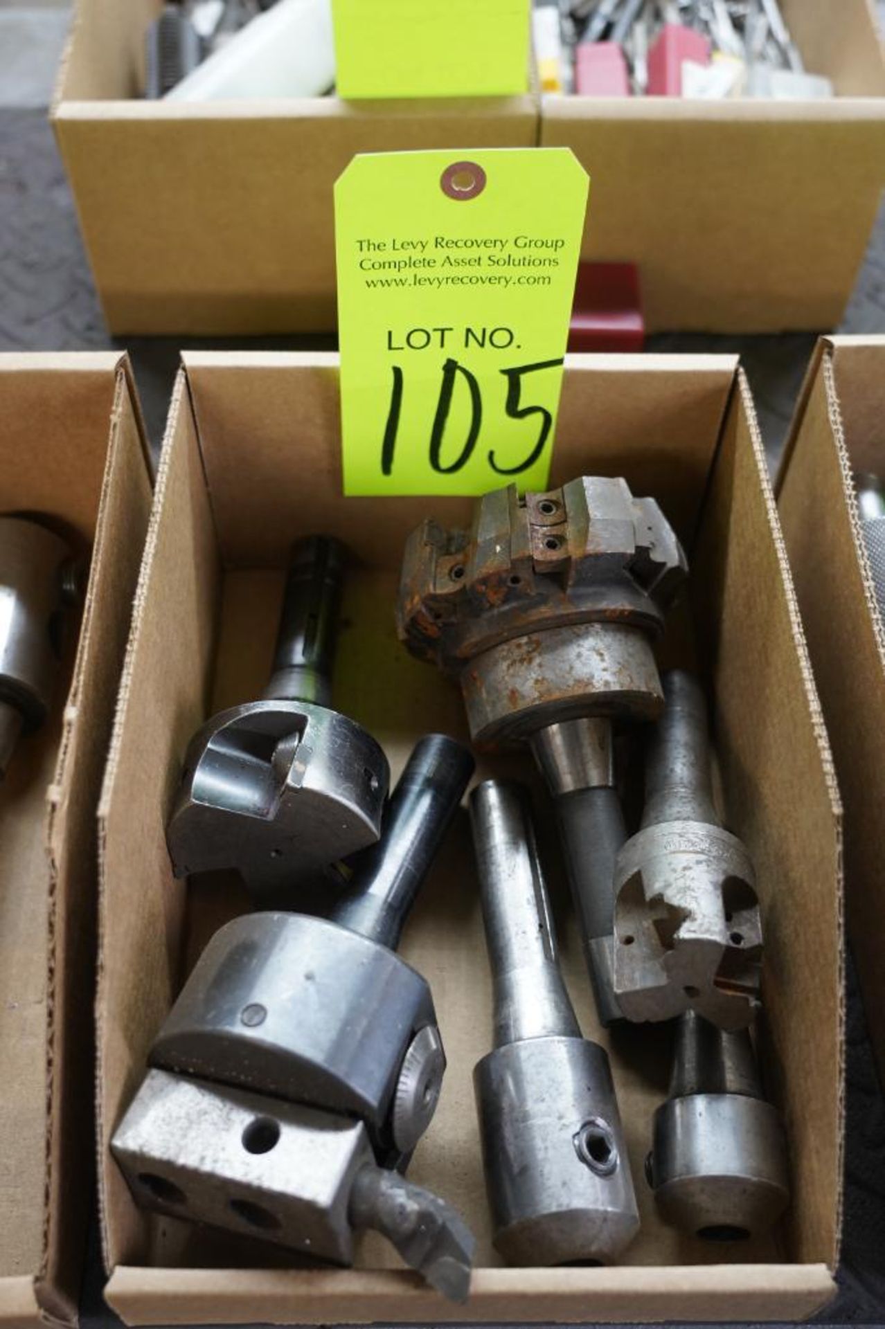 (1) Box of (6) R8 Tooling