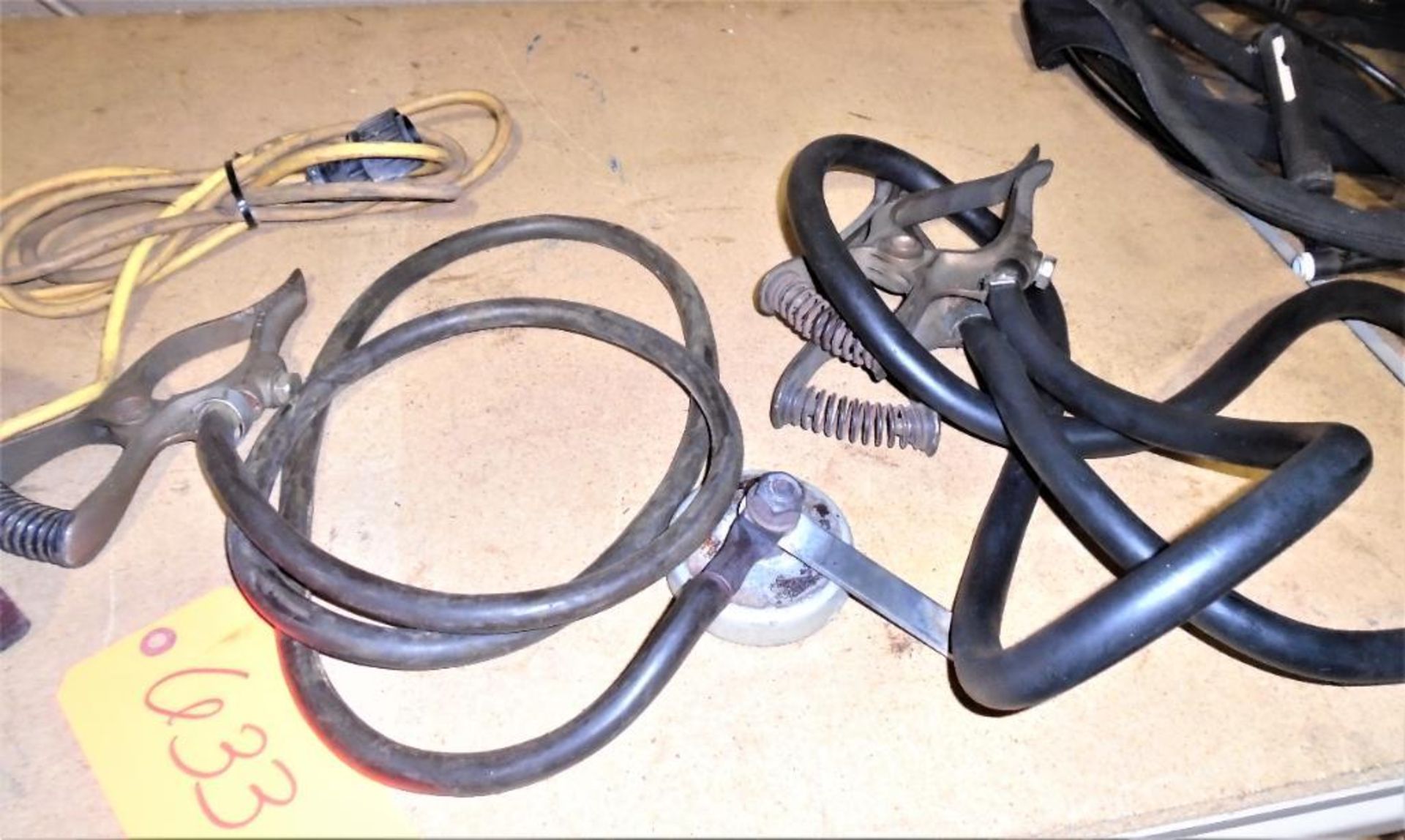 Miller HFCs-14 Foot Pedal and (2) Grounding Clamp Cables - Image 4 of 5