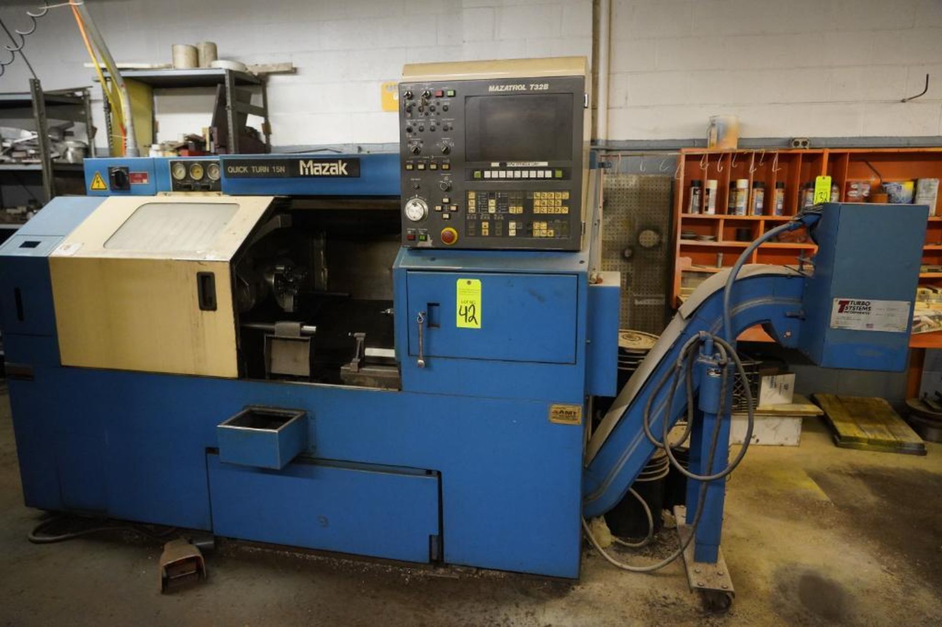 1993 Mazak Quick Turn 15N CNC Lathe