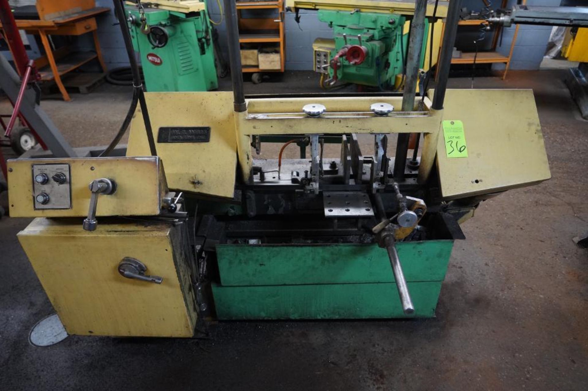 Wells Model W-9 Horizontal Band Saw