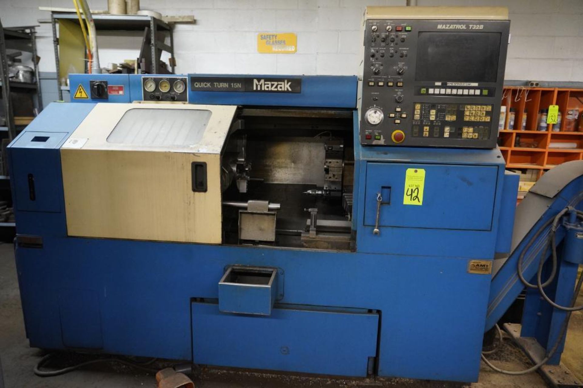 1993 Mazak Quick Turn 15N CNC Lathe - Image 2 of 13