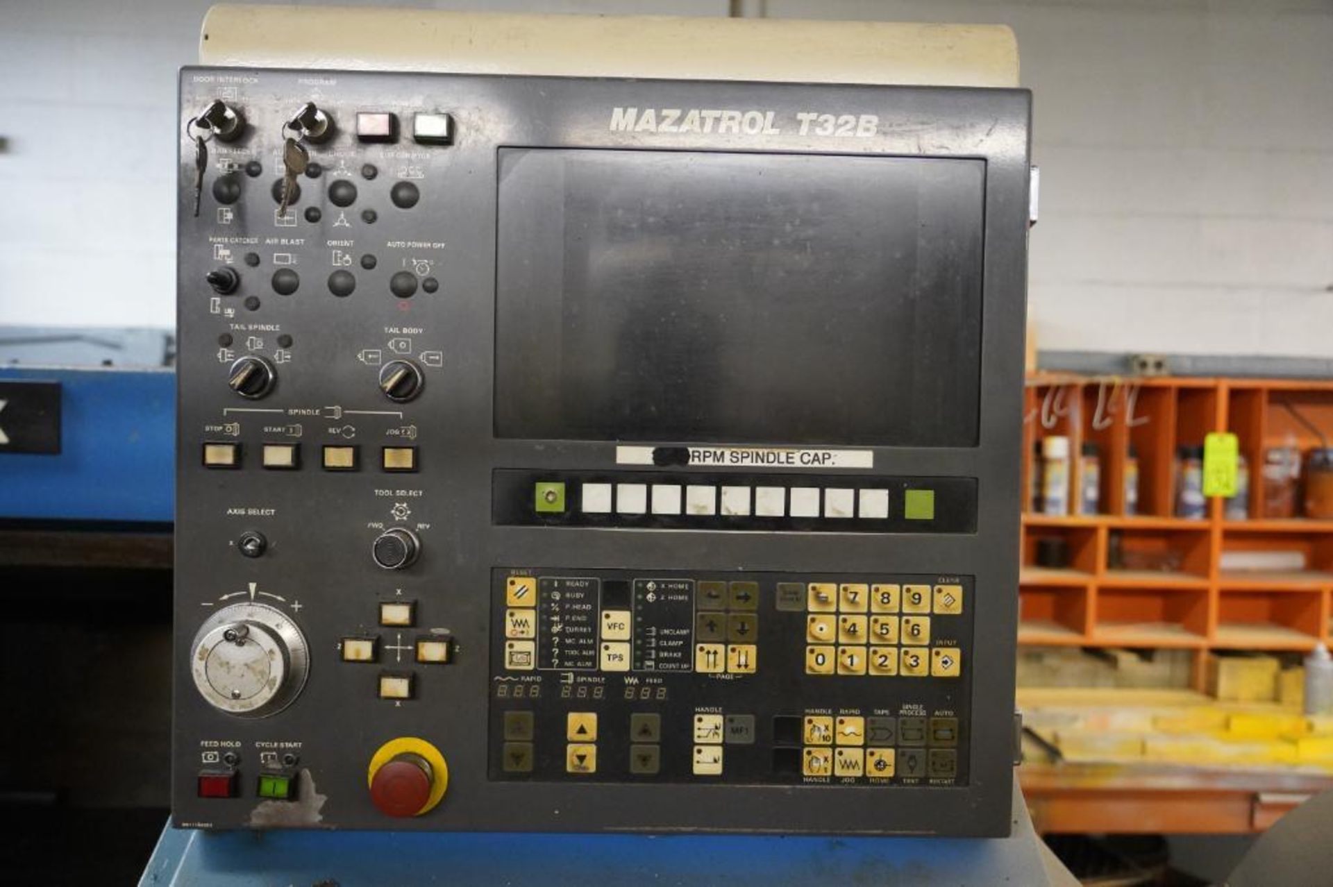 1993 Mazak Quick Turn 15N CNC Lathe - Image 3 of 13