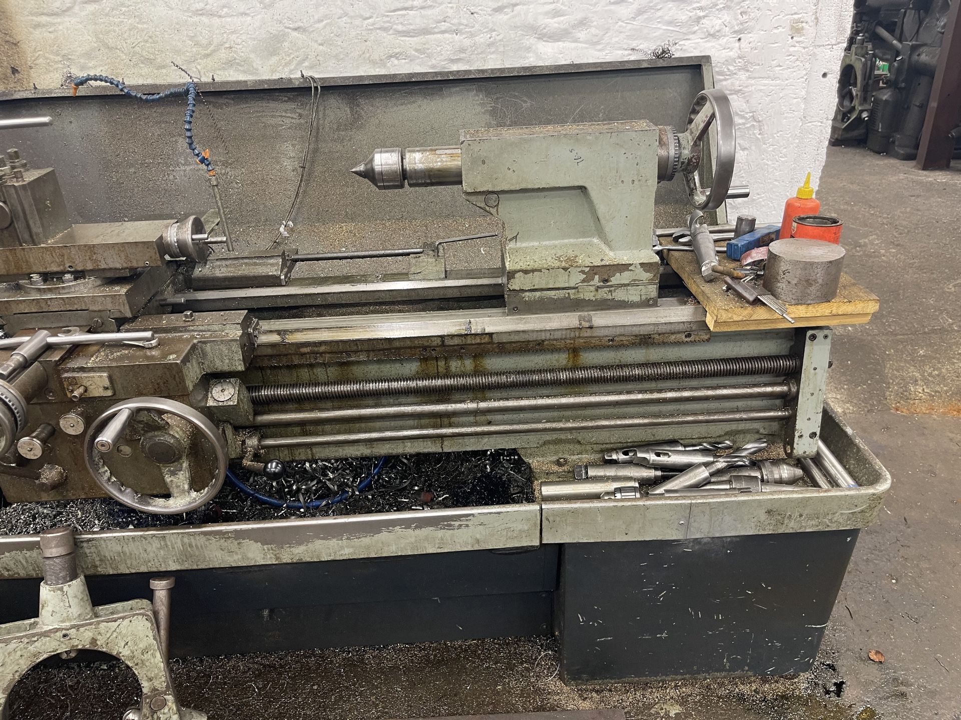 Colchester Mastiff 1400 GAP BED LATHE, taper turning, 3 and 4 jaw chucks, face plate, fixed - Image 3 of 4
