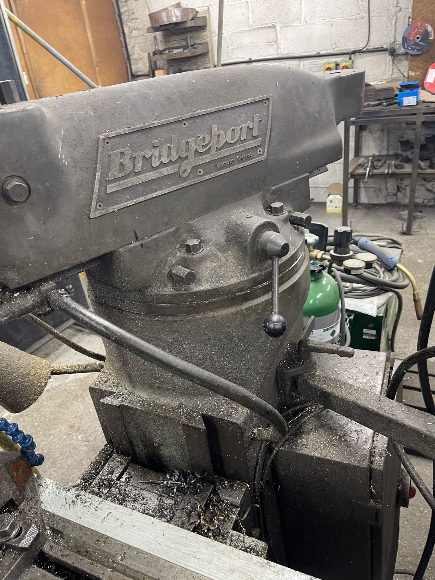 Bridgeport Series 1 2HP TURRET MILLER, table 42" x 9", Newall 2 axis DRO, Rebuilt by Braithwaites, - Image 2 of 4