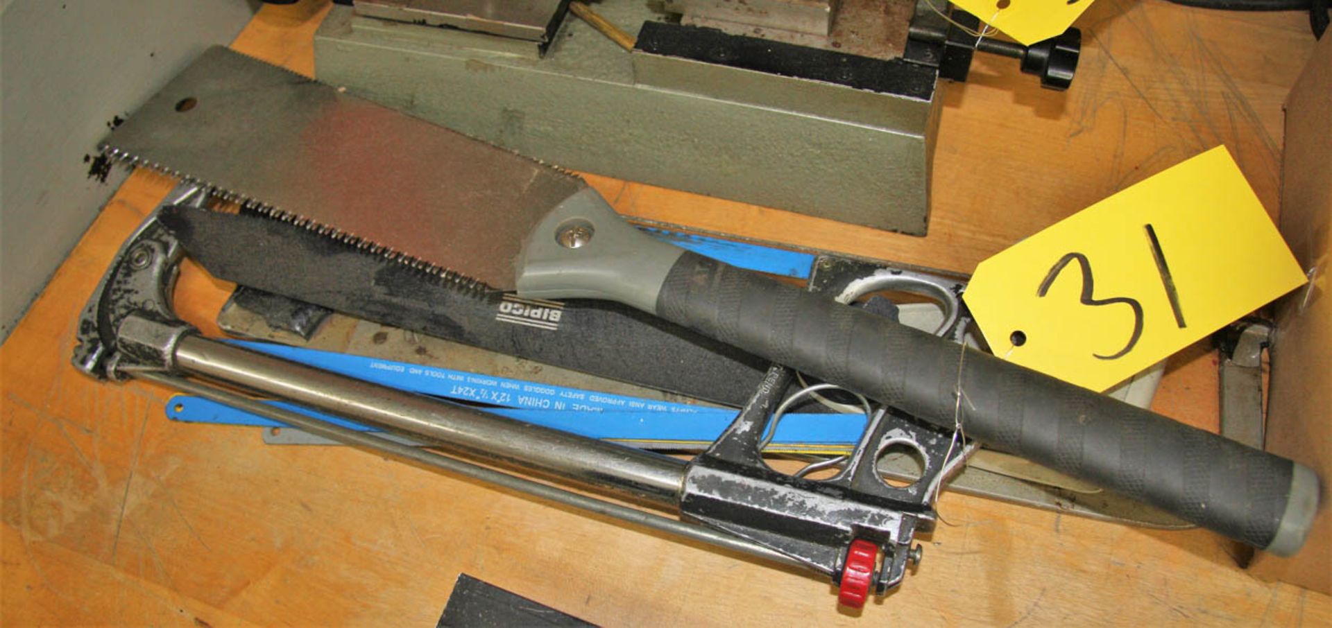 Assorted Saws (Located Lower Level)