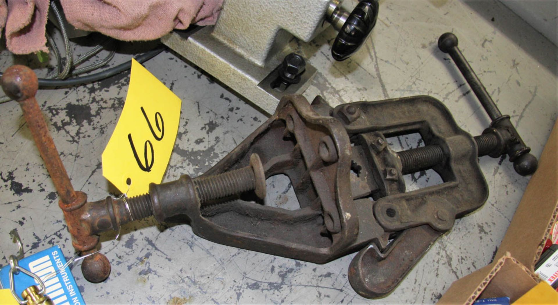 2" Capacity Pipe Clamp (Located Lower Level)