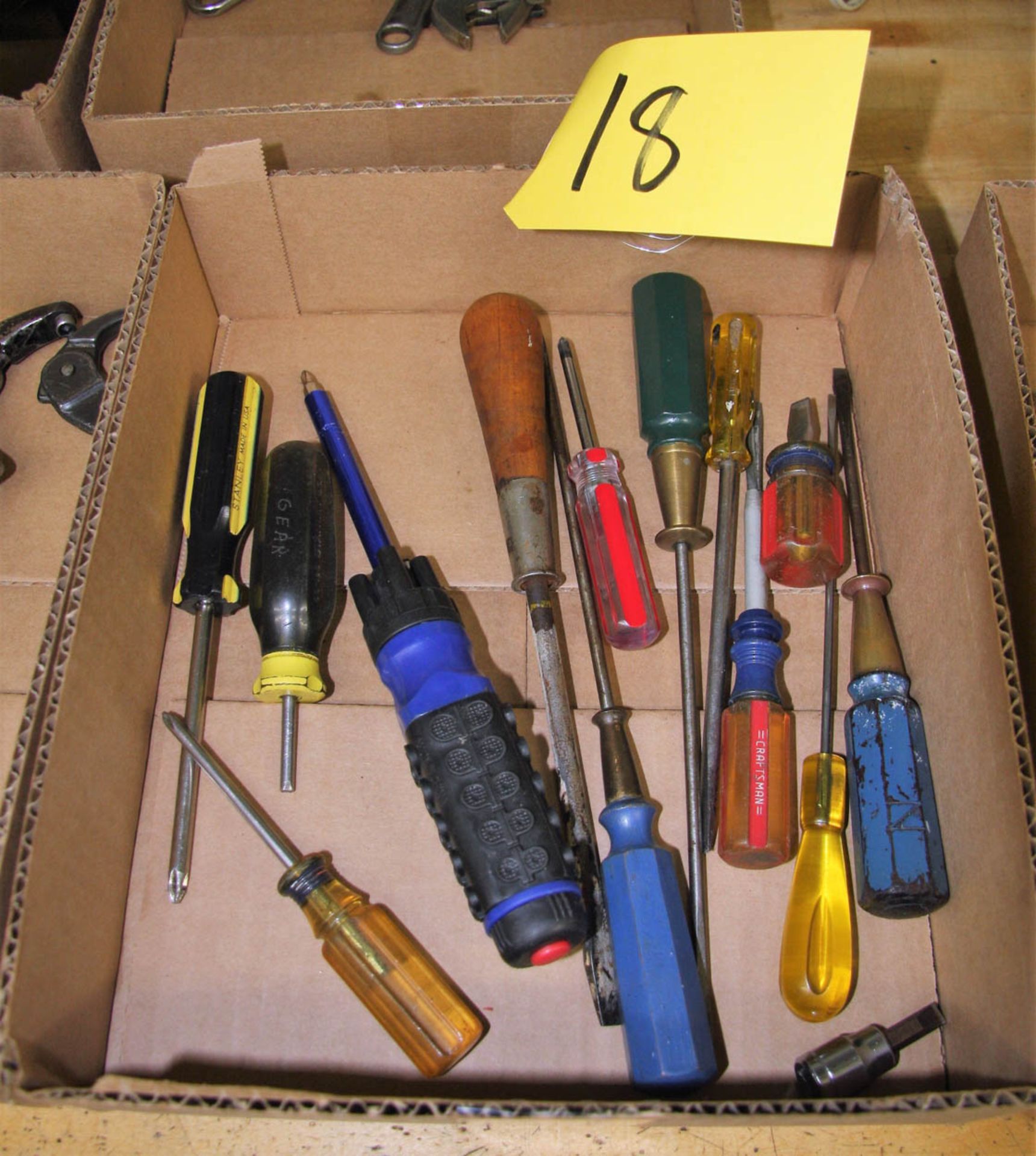 Screwdrivers (Located Lower Level)