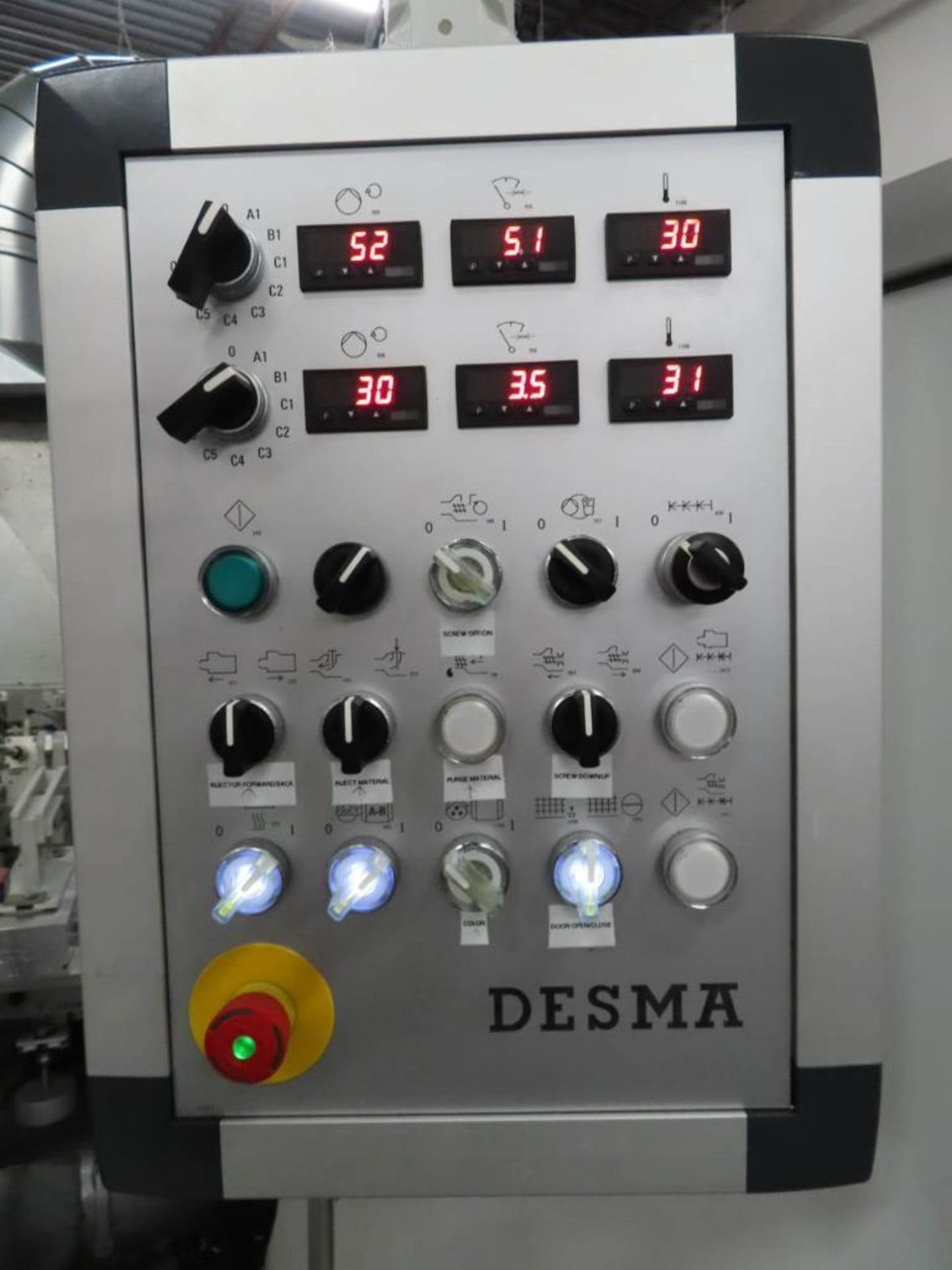 Desma, Mdl.S511/42-S, 42-Station Rotary Injection Molding Machine, 4-Color With Ability To Run With - Image 15 of 26