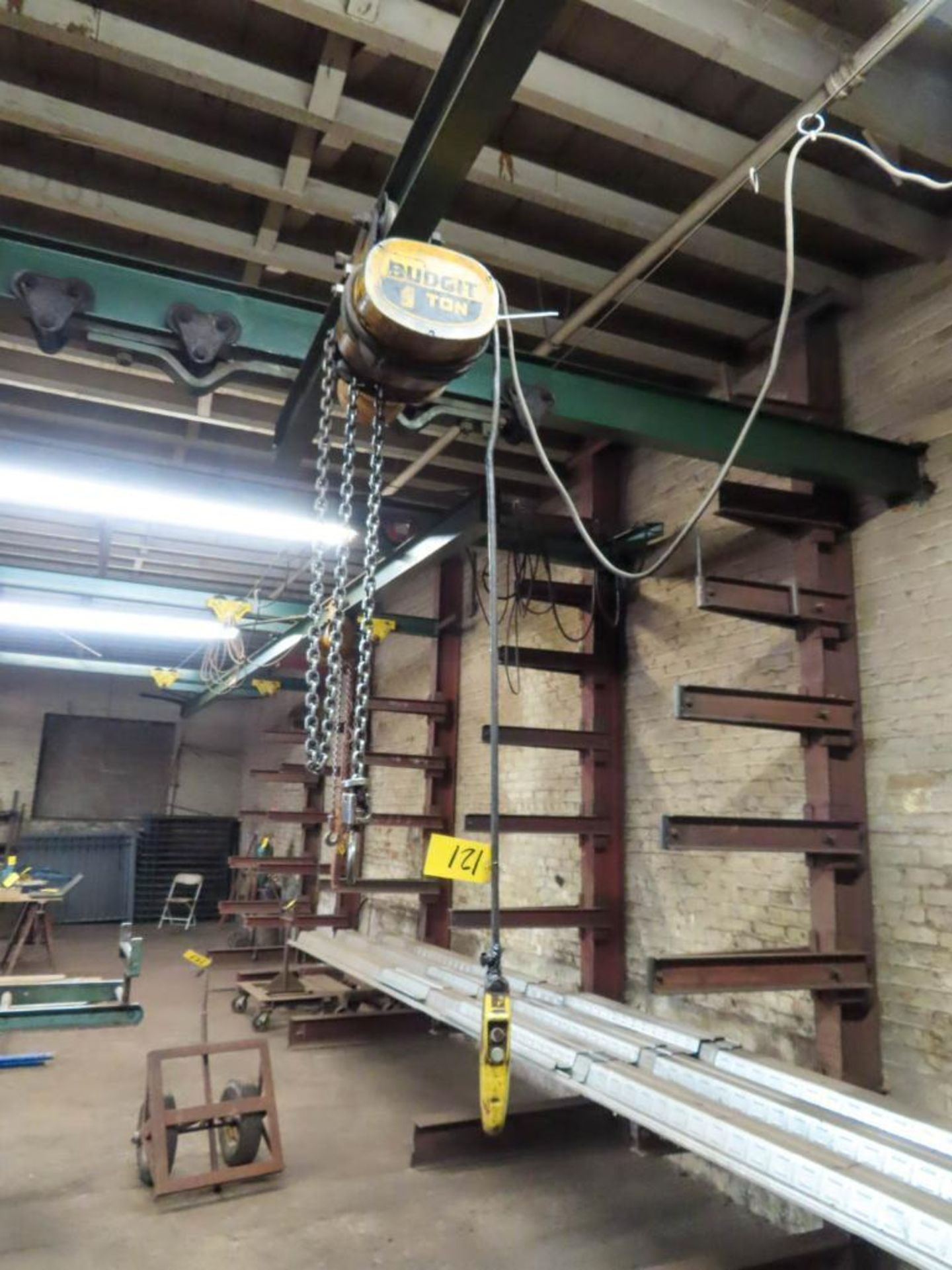 Budgit 1-Ton Electric Hoist With Pendant (No Runway)