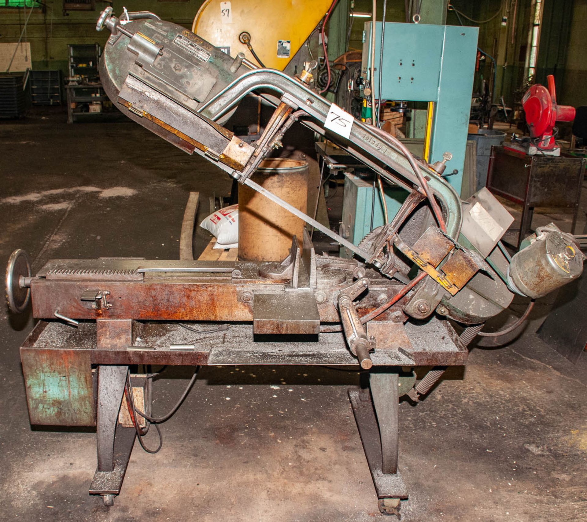 Wells Horizontal Bandsaw - Image 3 of 4