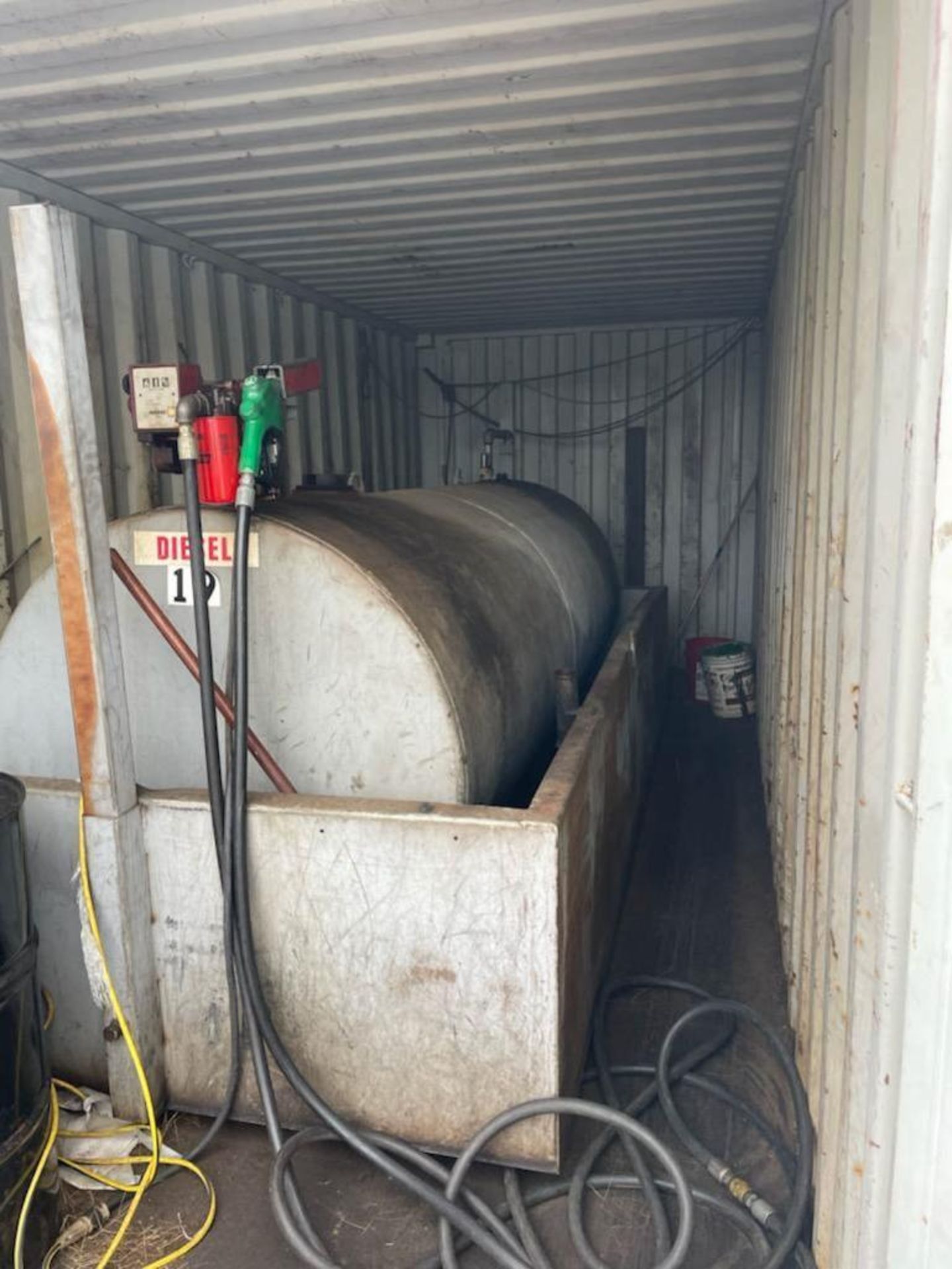 Diesel Storage Tank with Containment Skid