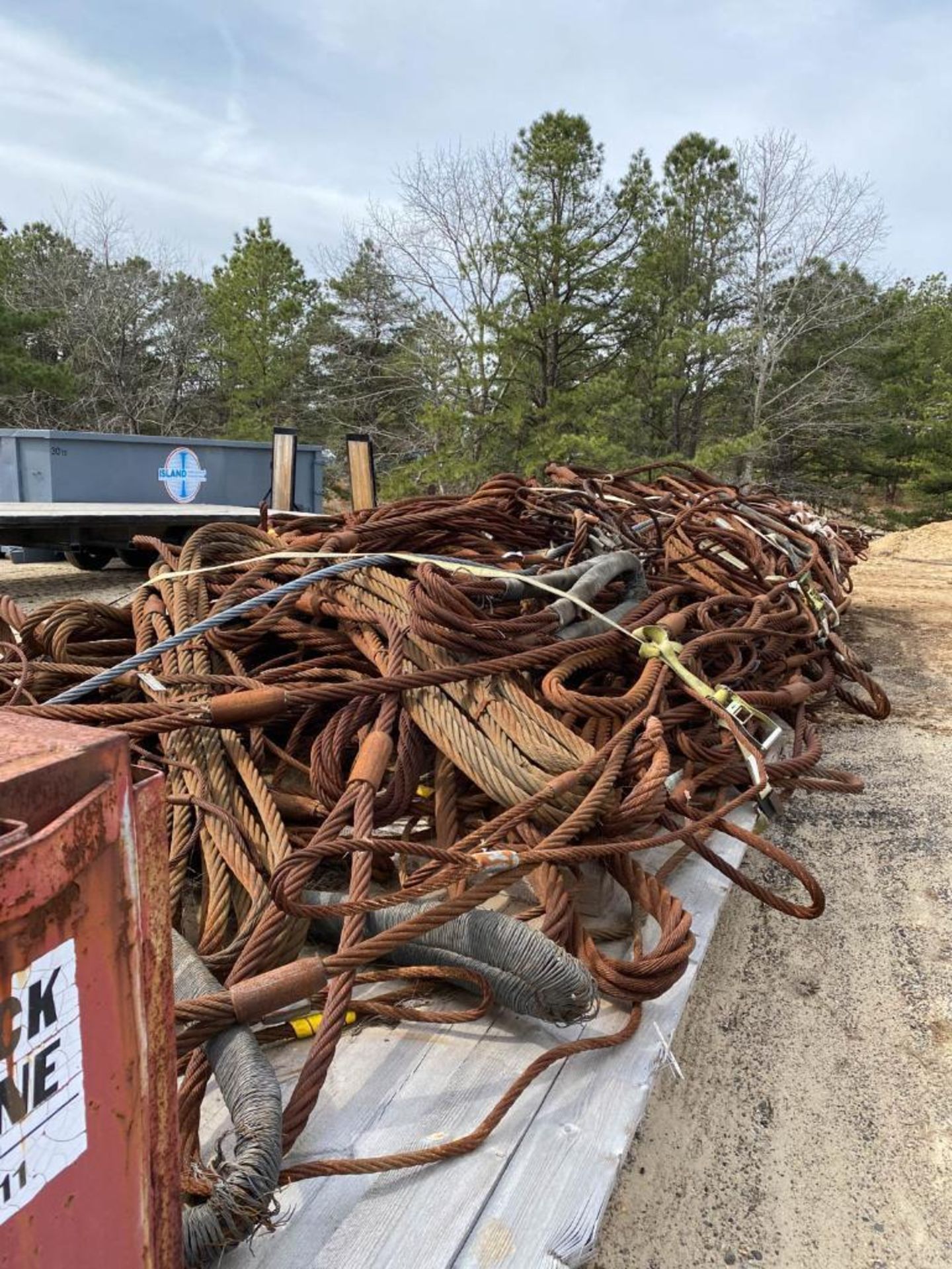 Lot of Assorted Size Wire Rope Rigging Slings - Image 22 of 38