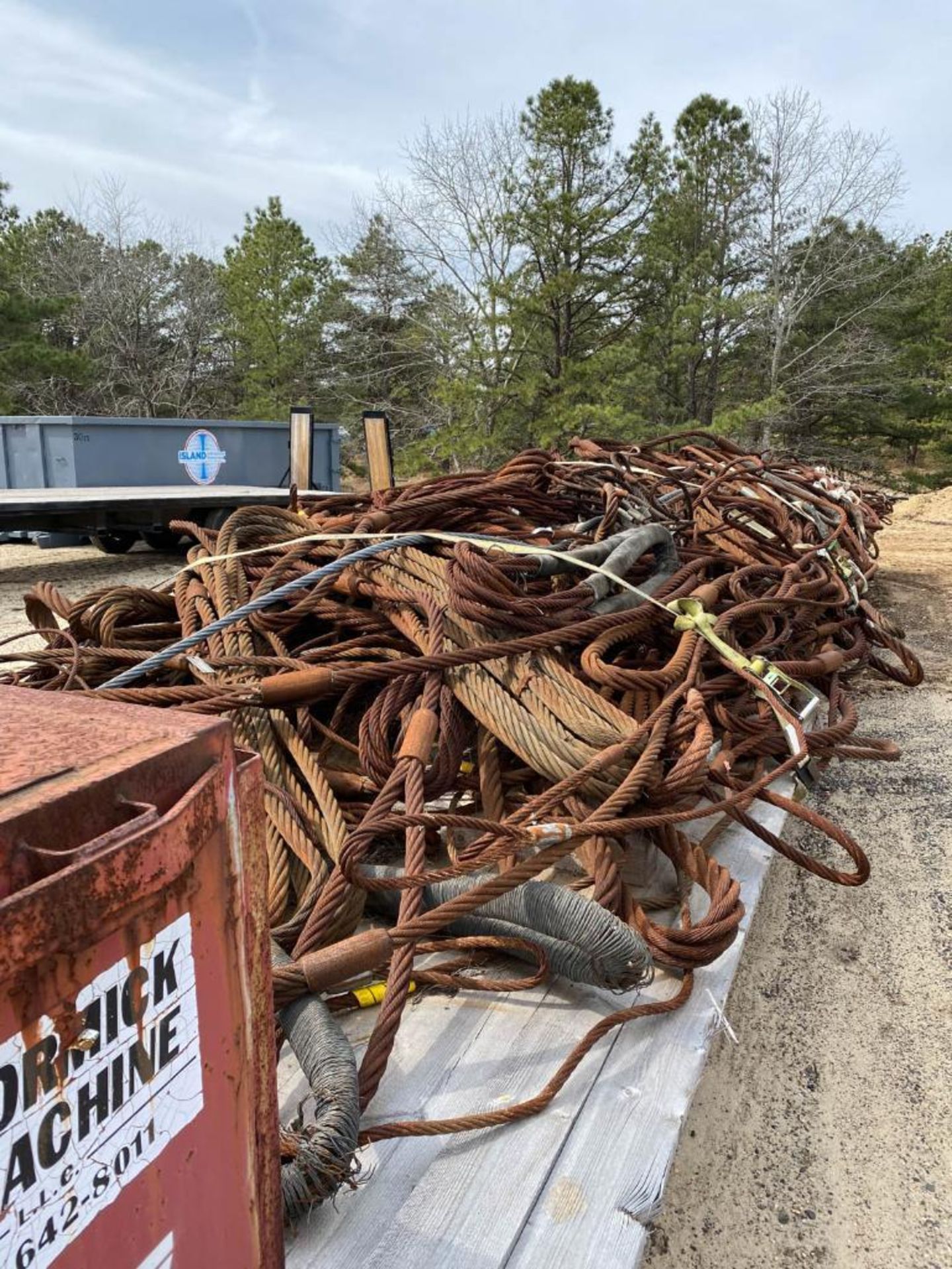 Lot of Assorted Size Wire Rope Rigging Slings - Image 33 of 38