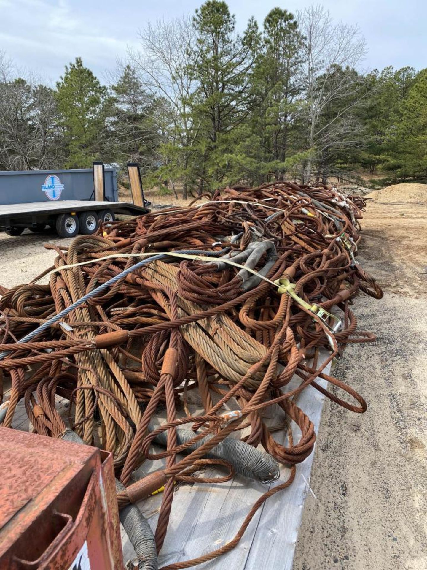 Lot of Assorted Size Wire Rope Rigging Slings - Image 36 of 38