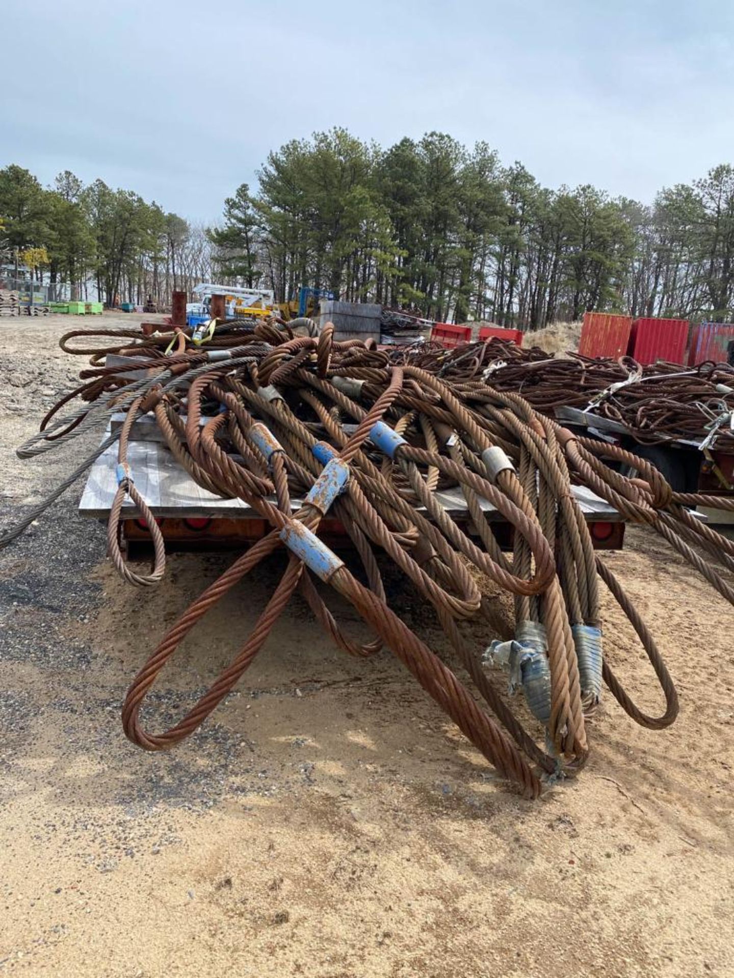 Lot of Assorted Size Wire Rope Rigging Slings - Image 9 of 38