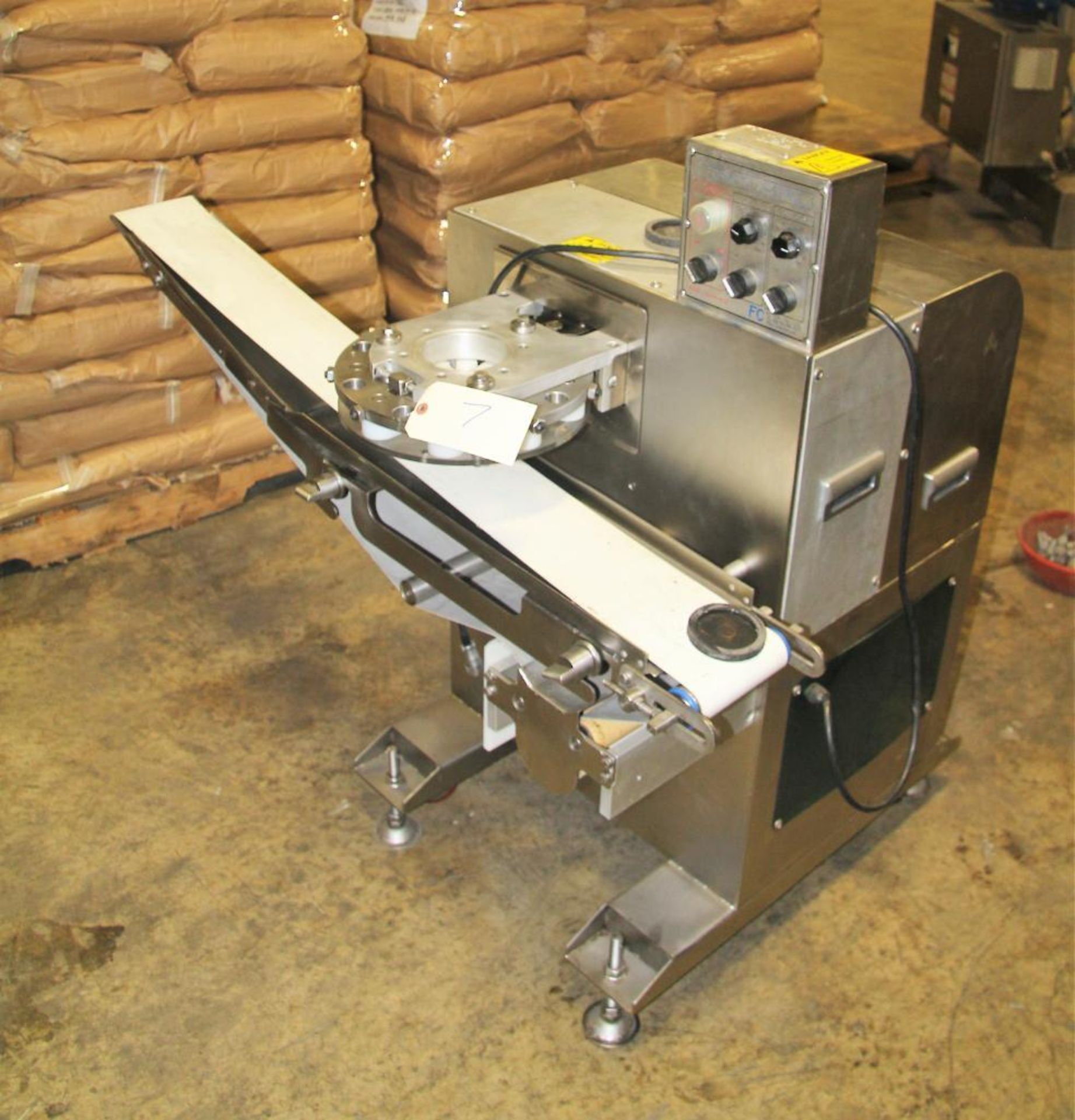 FC Engineering, FM-600, Dumpling Forming Machine, 1.1 KW With 5" X 48" Belt Conveyor