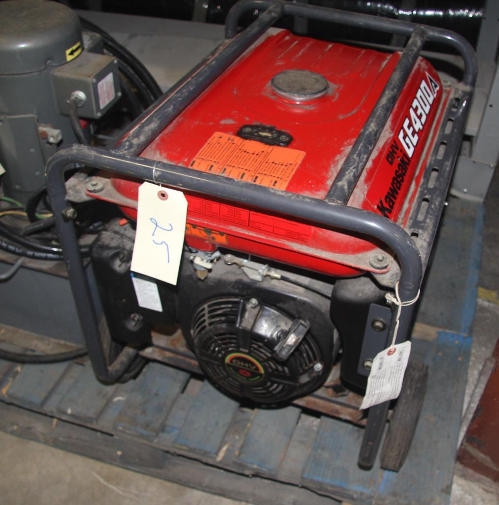 Kawasaki Mdl.GE4300A, 4300 Watt Gas Powered OHV Generator