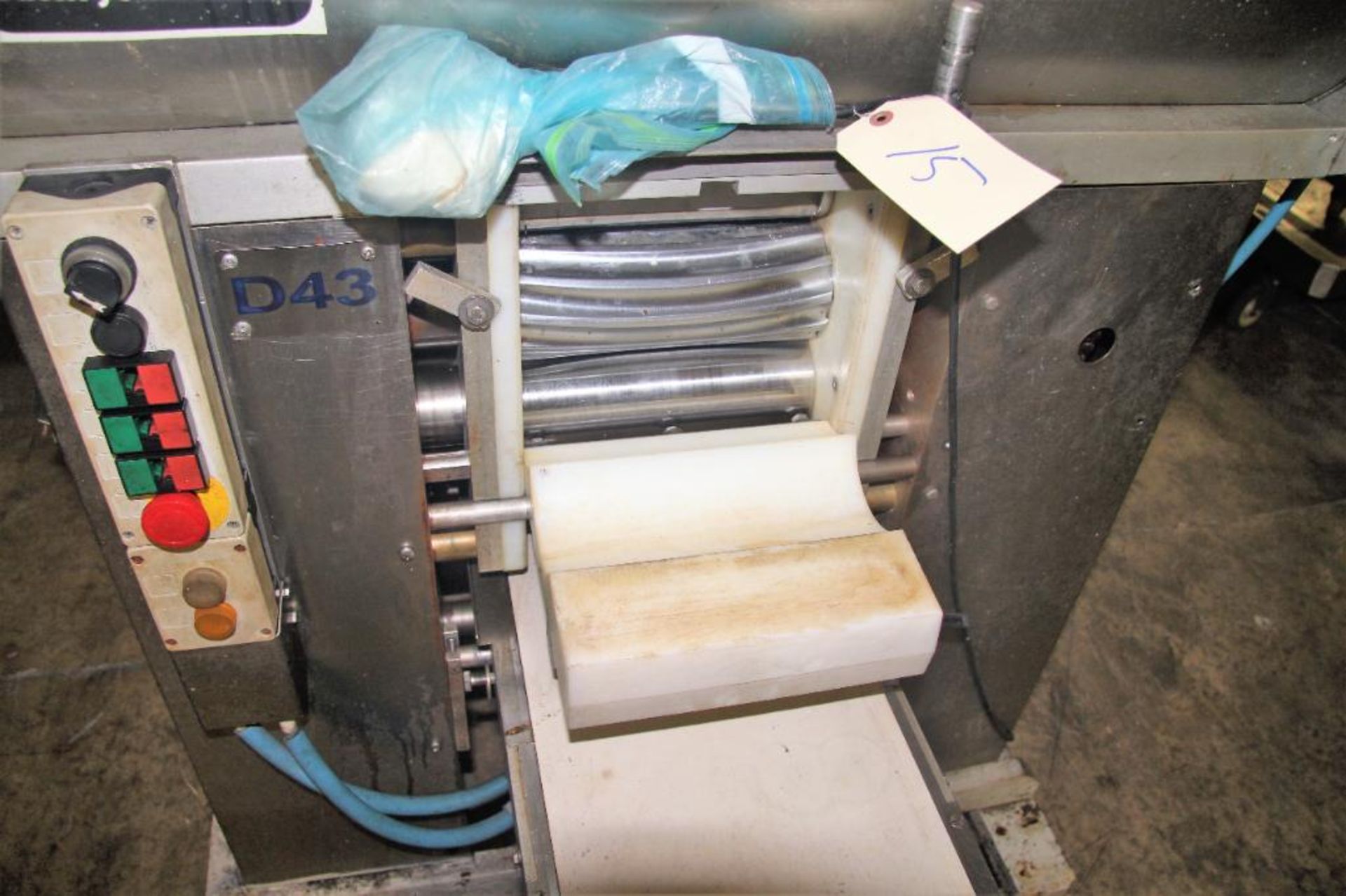 Automatic Pasta Sheeter With Mixer, Top Mounted 38-1/2" Long X 13-1/2" Wide X 16-1/2" Deep Stainless - Image 2 of 7