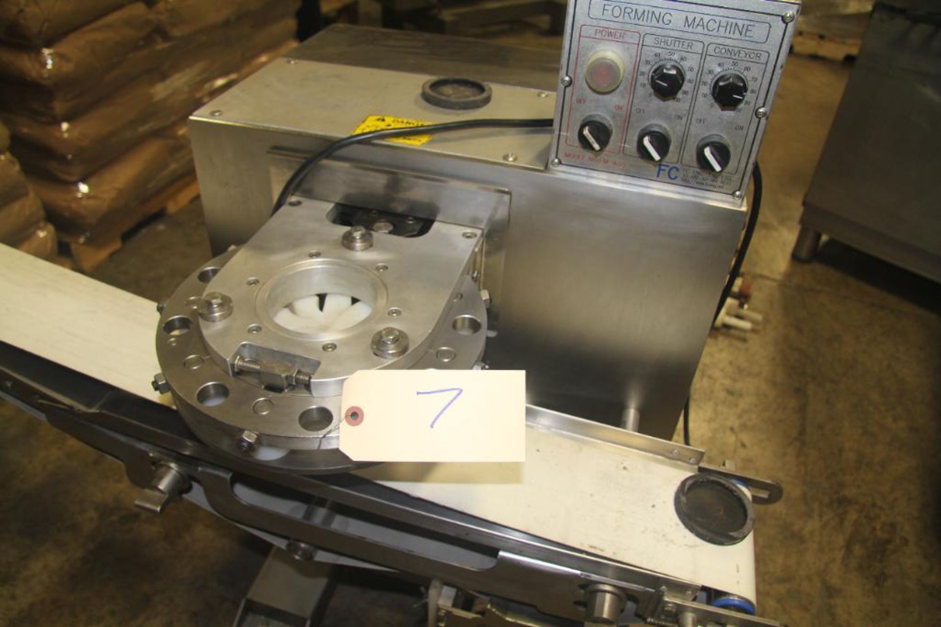 FC Engineering, FM-600, Dumpling Forming Machine, 1.1 KW With 5" X 48" Belt Conveyor - Image 6 of 7