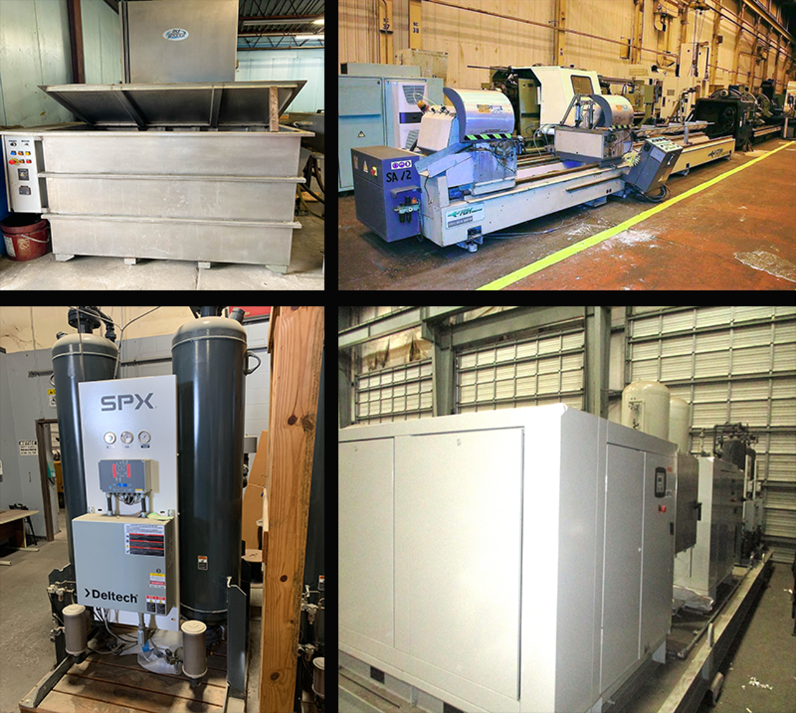 Surplus Machinery and Equipment from Various Companies