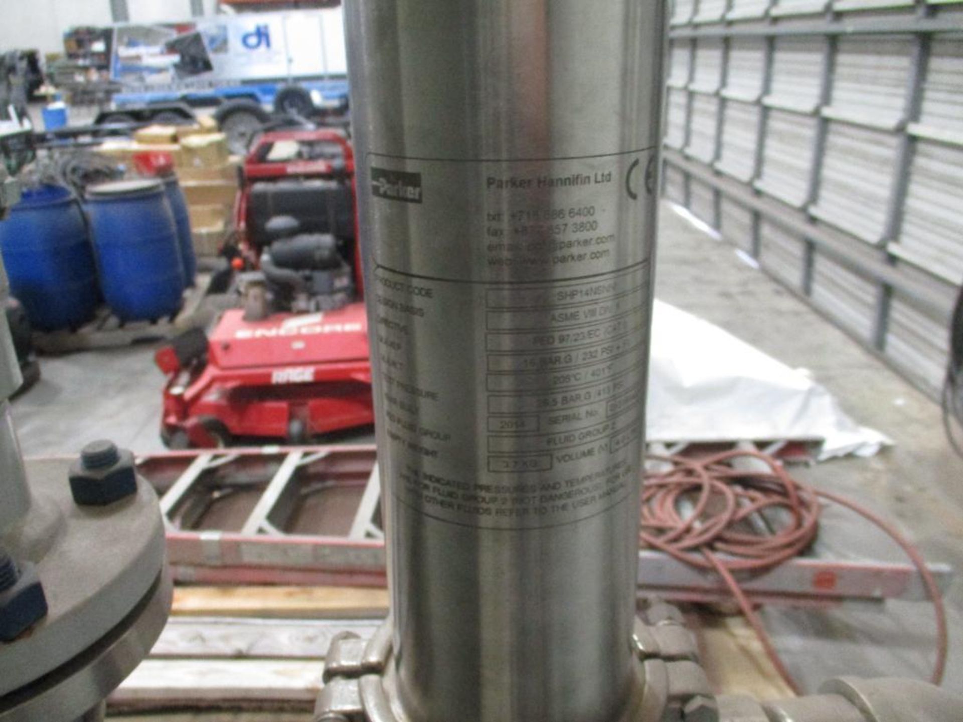 Self Contained Air Compressor Skid 100-200-HP Capacity Never Used 2014 - Image 24 of 33