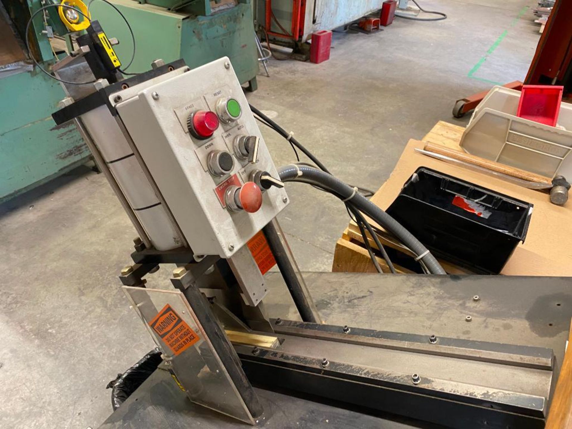 Portable Steel Welding Table with Automation Cabinet - Image 4 of 4