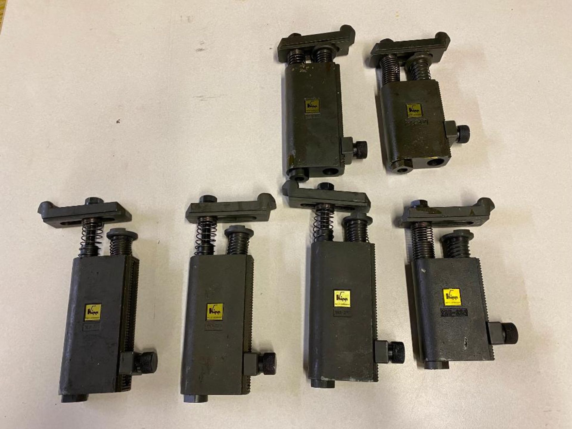 Lot of (6) Kipp Spring Loaded T-Slot Hold Downs - Image 2 of 9