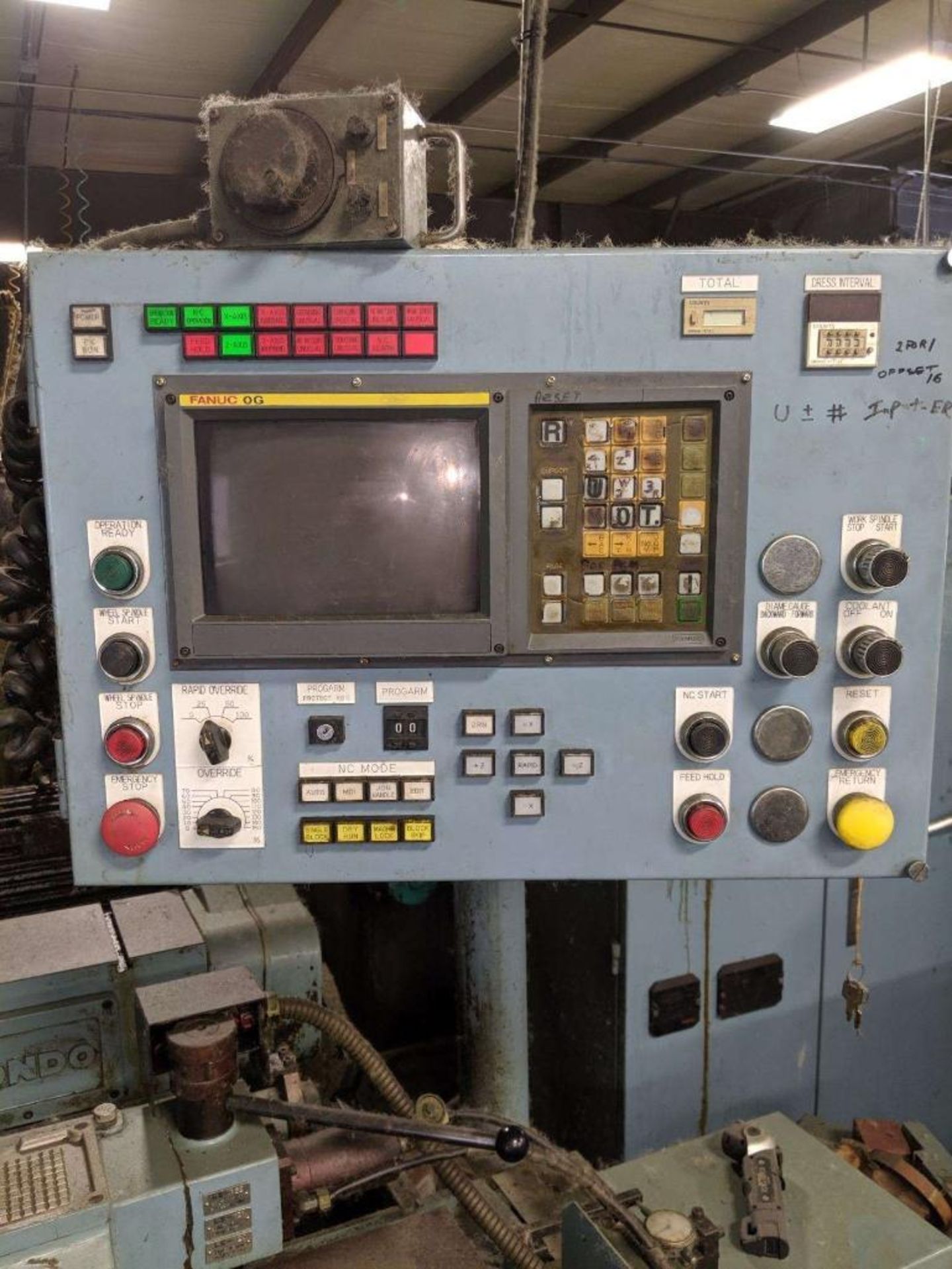 Kondo Model CGK450NC CNC Cylindrical Grinder - Image 8 of 14