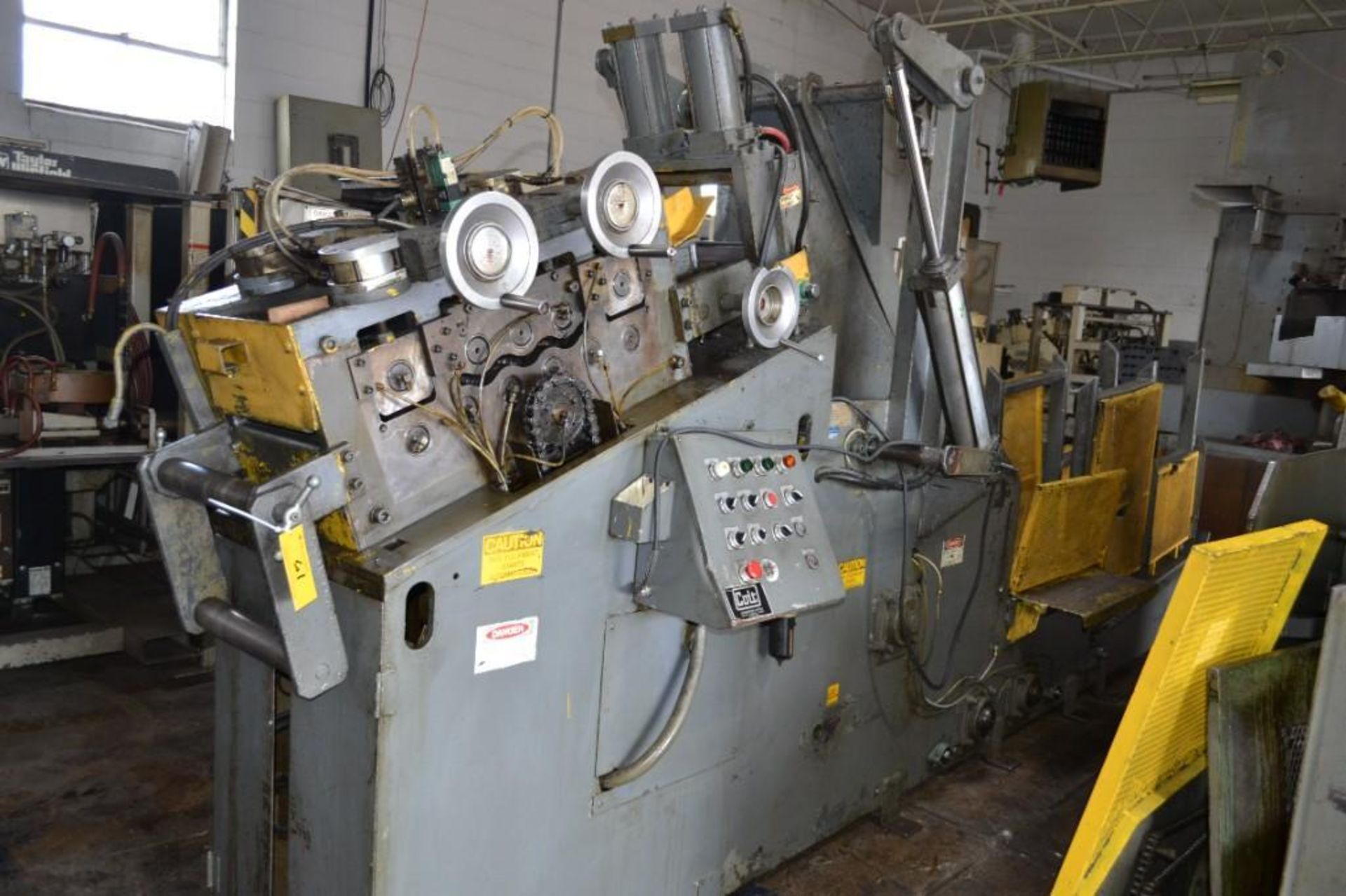 Colt Automation 8000-LBS. 12” Wide 60” O.D. Power Coil Cradle/Straightener, Model CSHCE-80-12