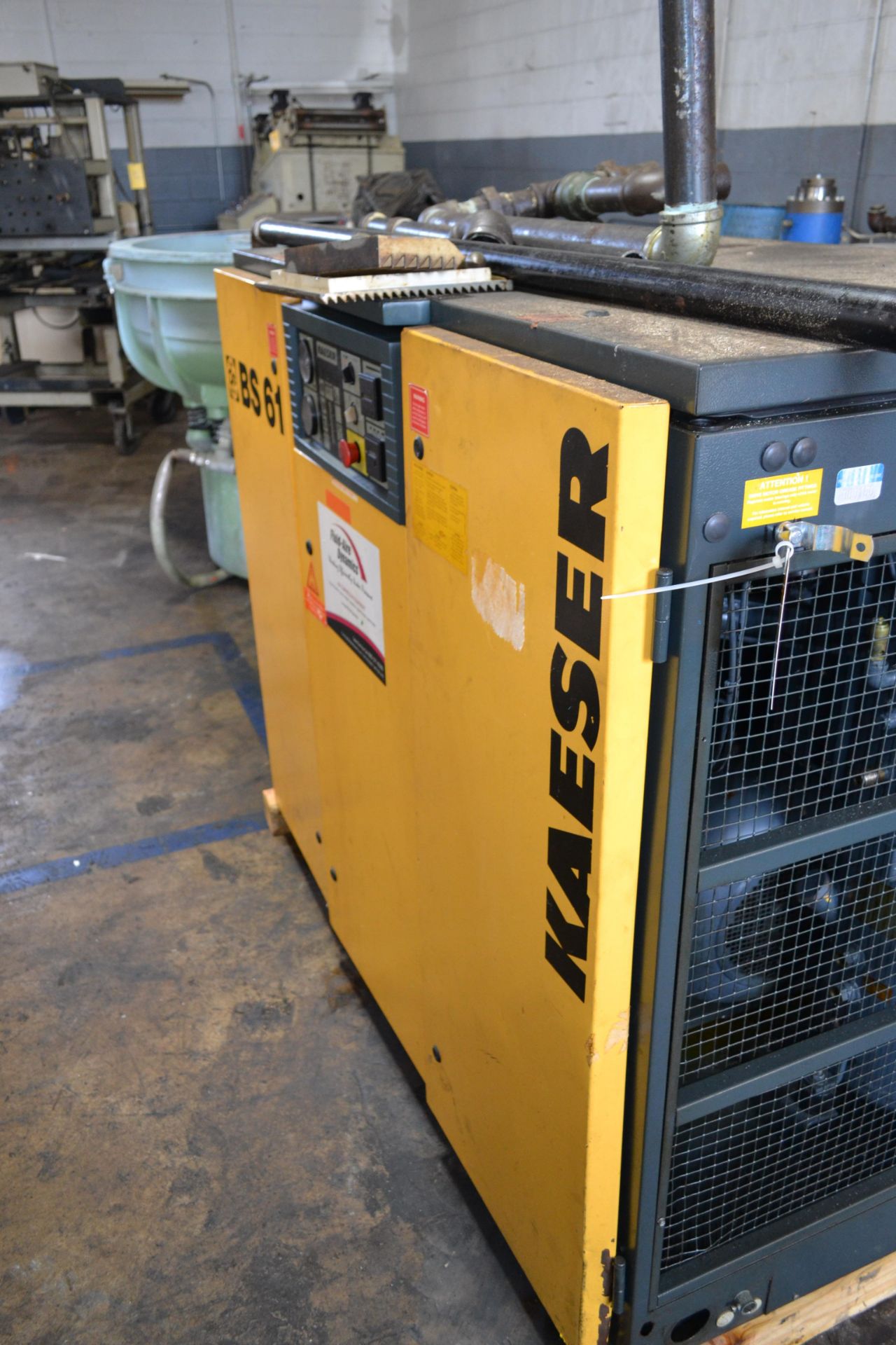 Kaeser 50-HP Sigma Profile BS61Air Compressor