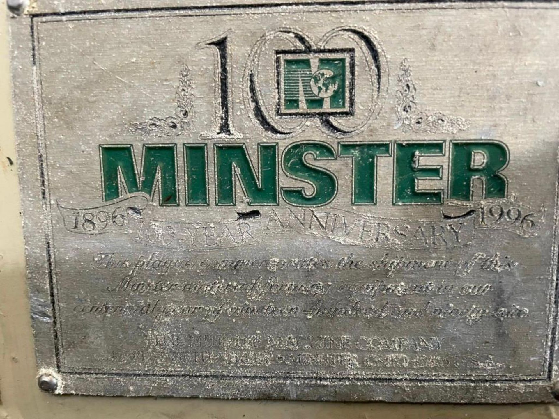 Minster 30” x .200” Power Stock Straightener, Model 20-20-7 - Image 5 of 6