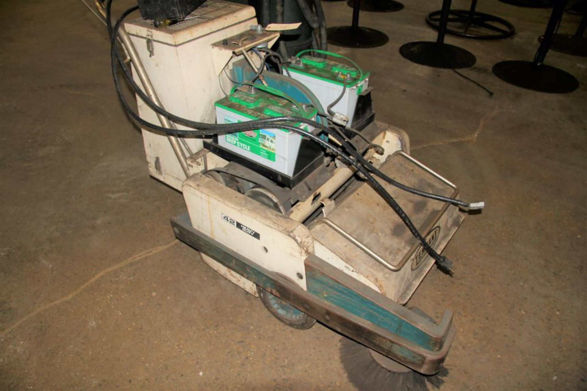 Tenant Mdl. 42 Heavy Duty Walk Behind Floor Sweeper With Charger - Image 2 of 3