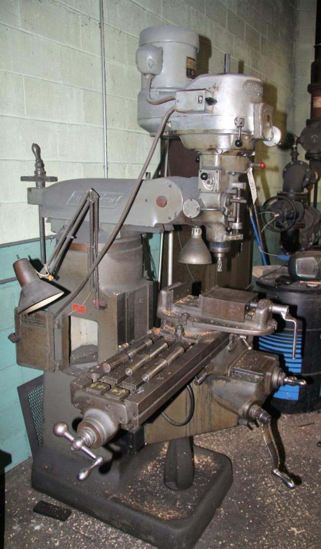 Bridgeport 1-1/2 -HP Vari-Speed Vertical Mill, 9" X 42" Handfeed Table - Image 5 of 5