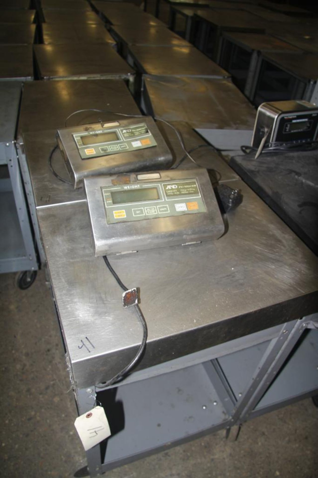 (2) And Fv-150kwp, Digital Bench Scales, 300# X 0.1lb, 15 1/4" X 20-3/4" - Image 3 of 3